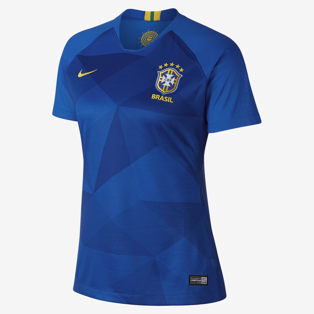 Nike Brazil Breathe Stadium Jersey - Women's Soccer - Soar/Midwest Gold Nike Brazil Breathe Stadium Jersey - Women's Soccer - Soar/Midwest Gold