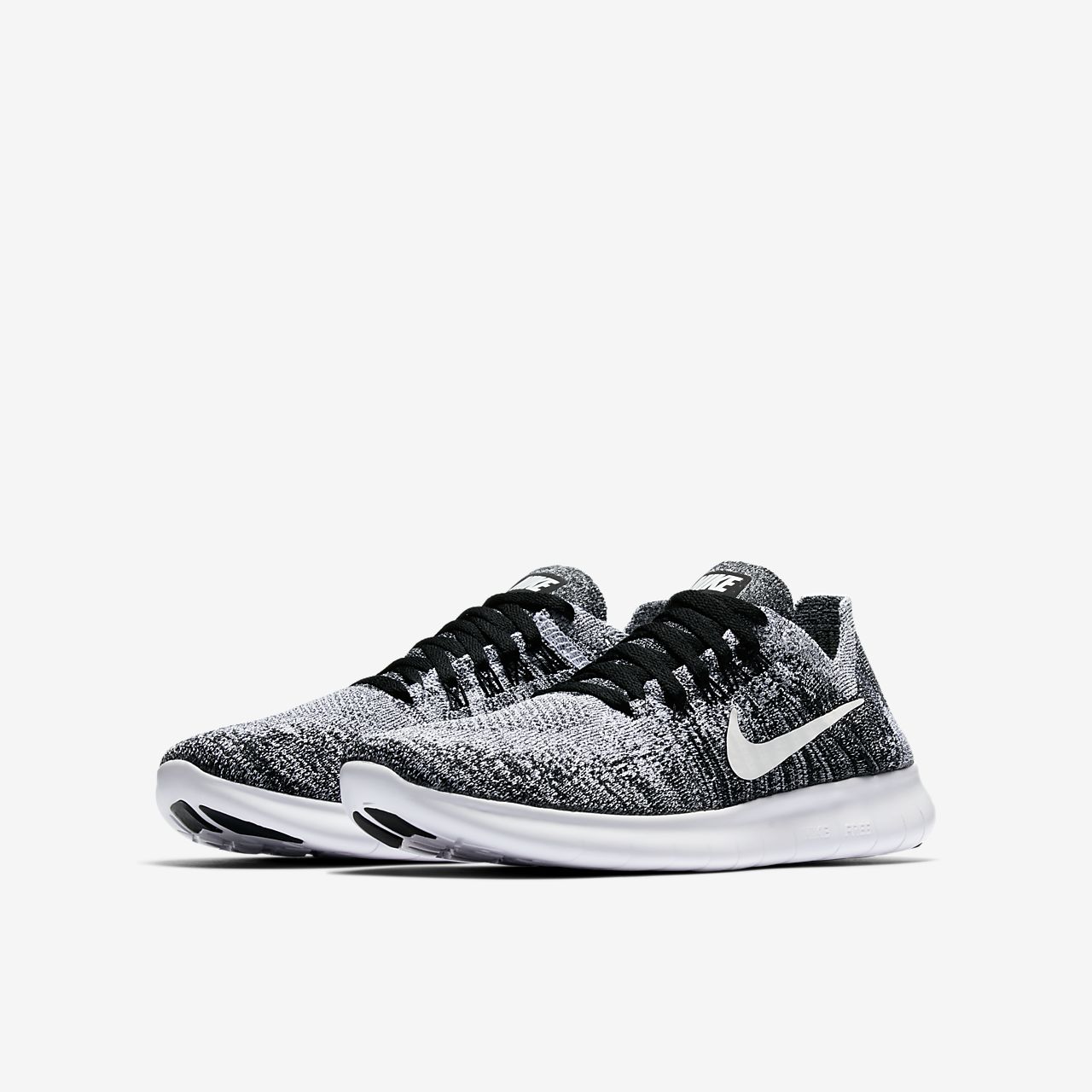 nike free rn flyknit bambino rosa