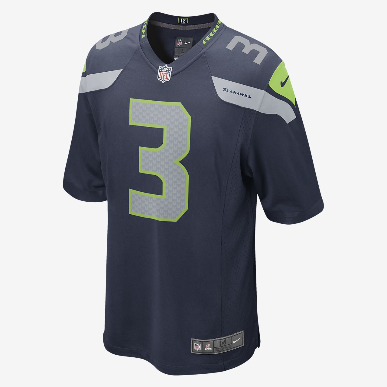 Para Americano De Local Los Seattle Wilson Camiseta Hombre Seahawksrussell Fútbol Nfl A35R4qjL