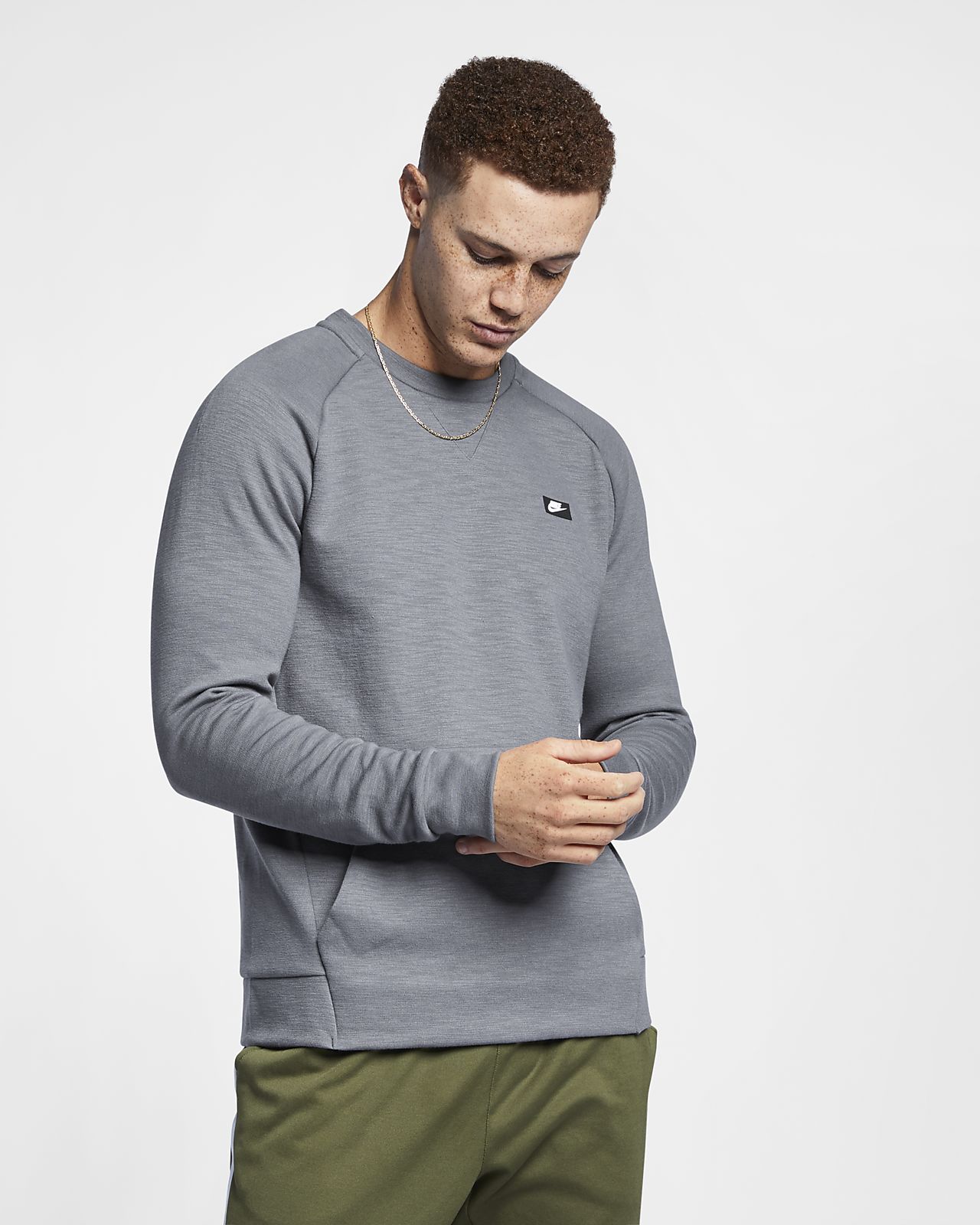 nike sportswear optic crew