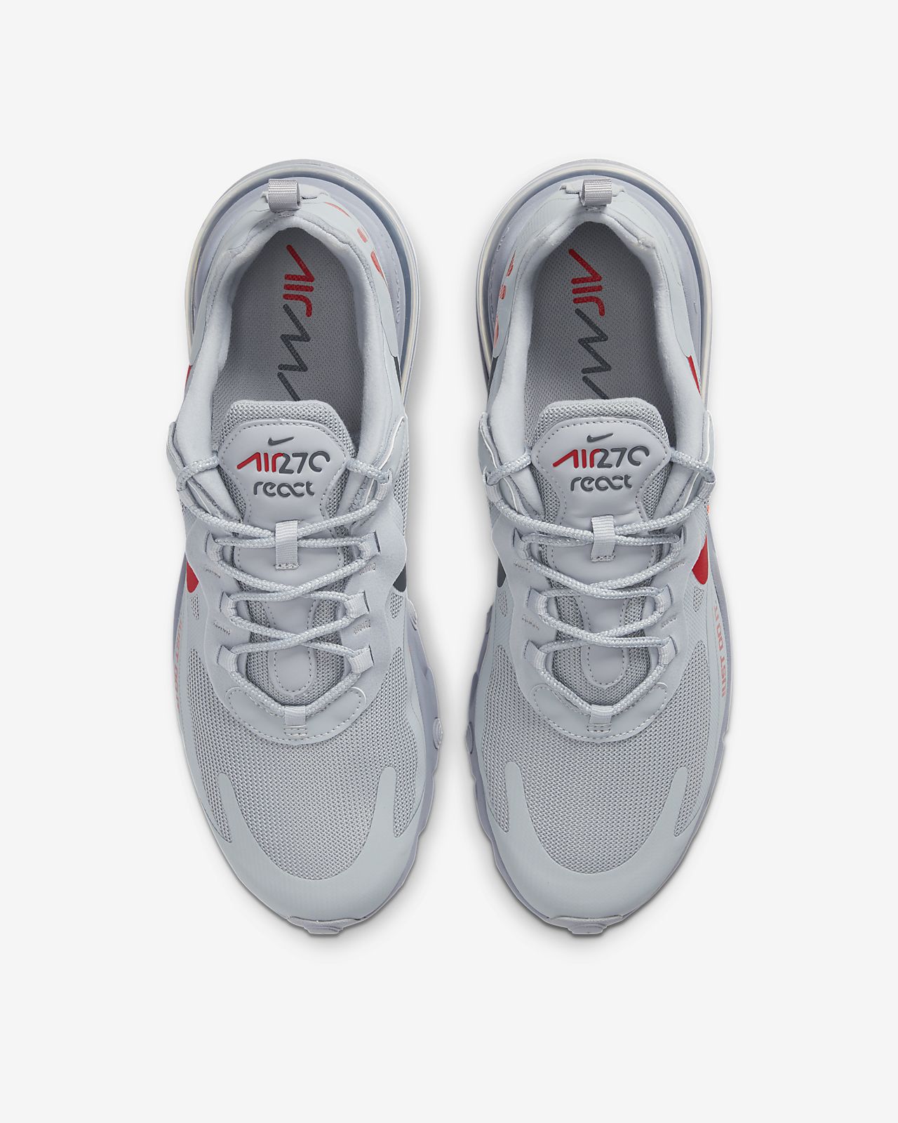 nike air max 270 react mens wolf grey