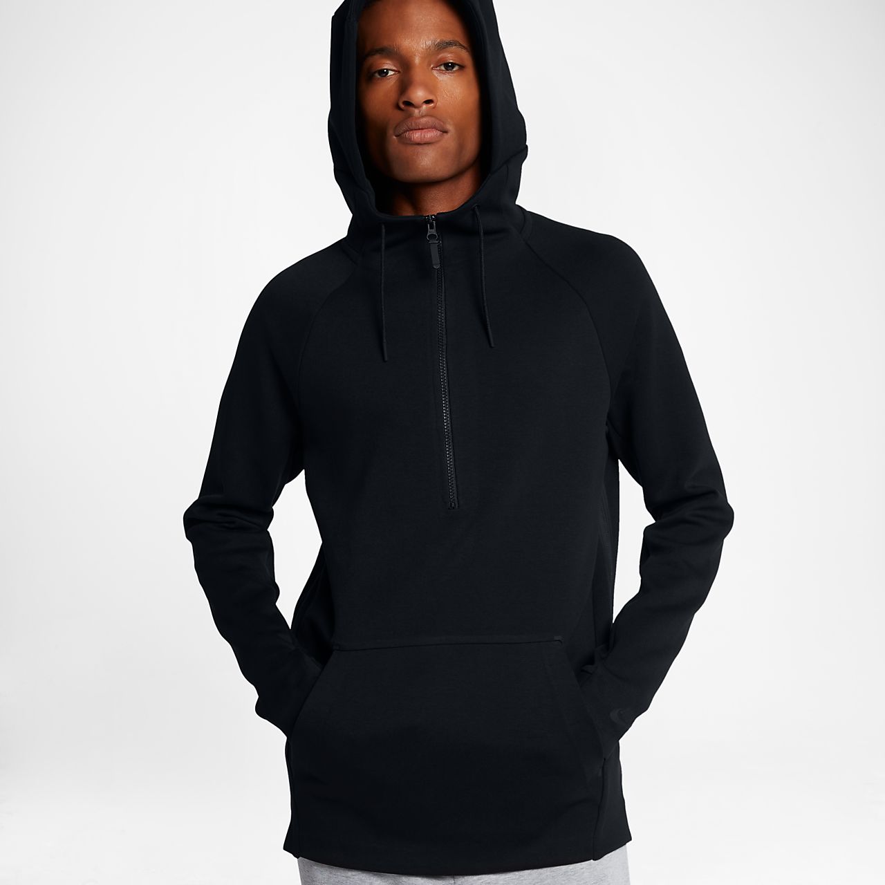 nike half zip hoodie