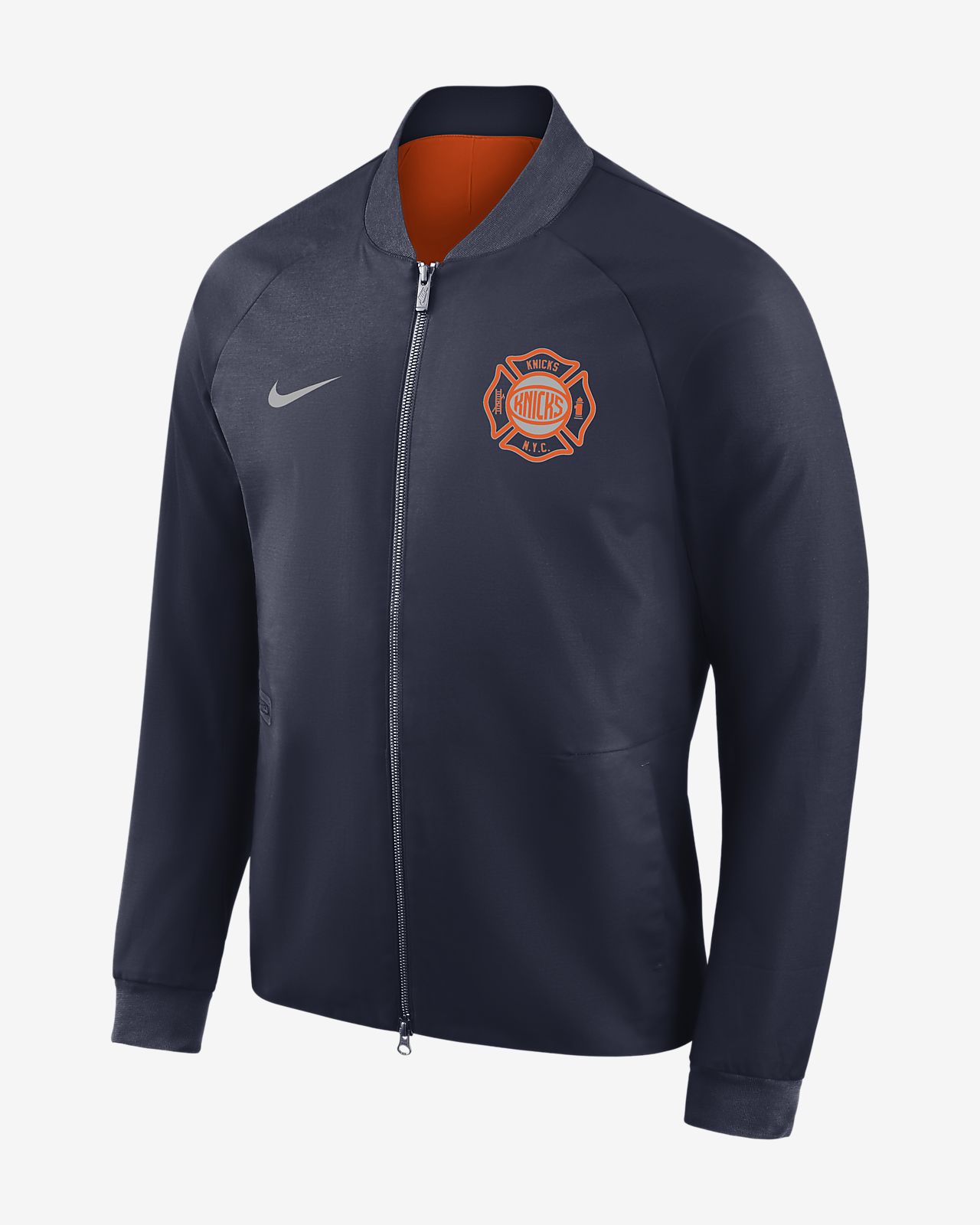New York Knicks City Edition Nike Modern Men NBA Varsity Jacket New York Knicks City Edition Nike Modern Men NBA Varsity Jacket