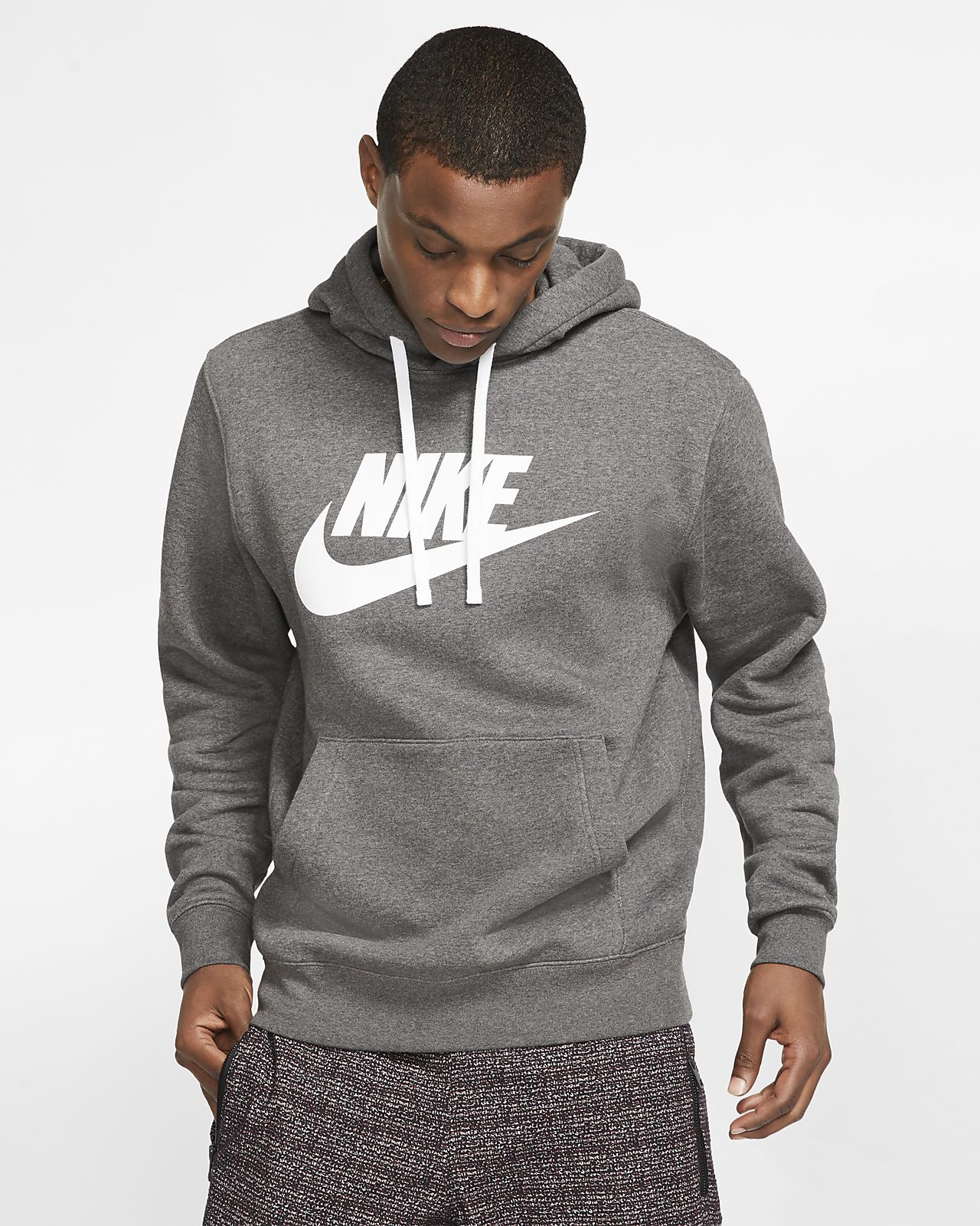 Nike Sportswear Club Fleece Men  s Graphic Pullover Hoodie  