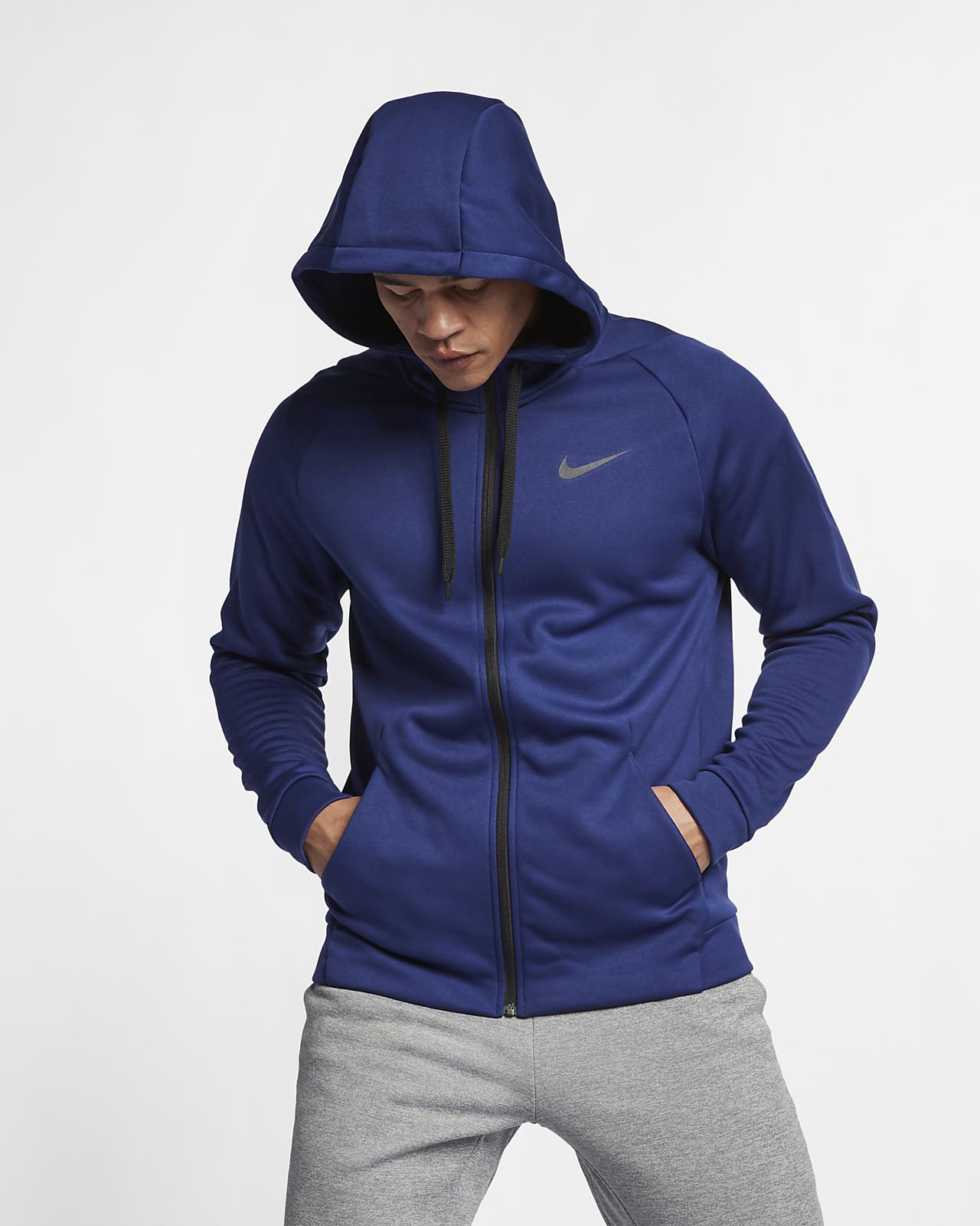 nike dri fit therma hoodie