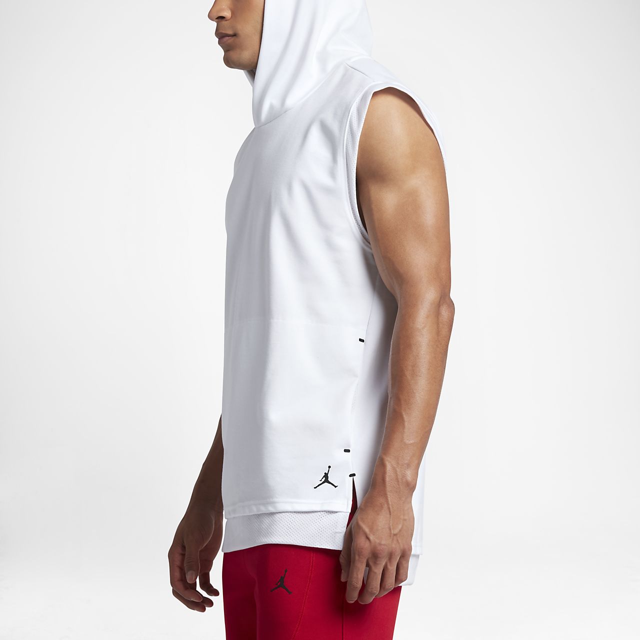 jordan sleeveless hoodie mens