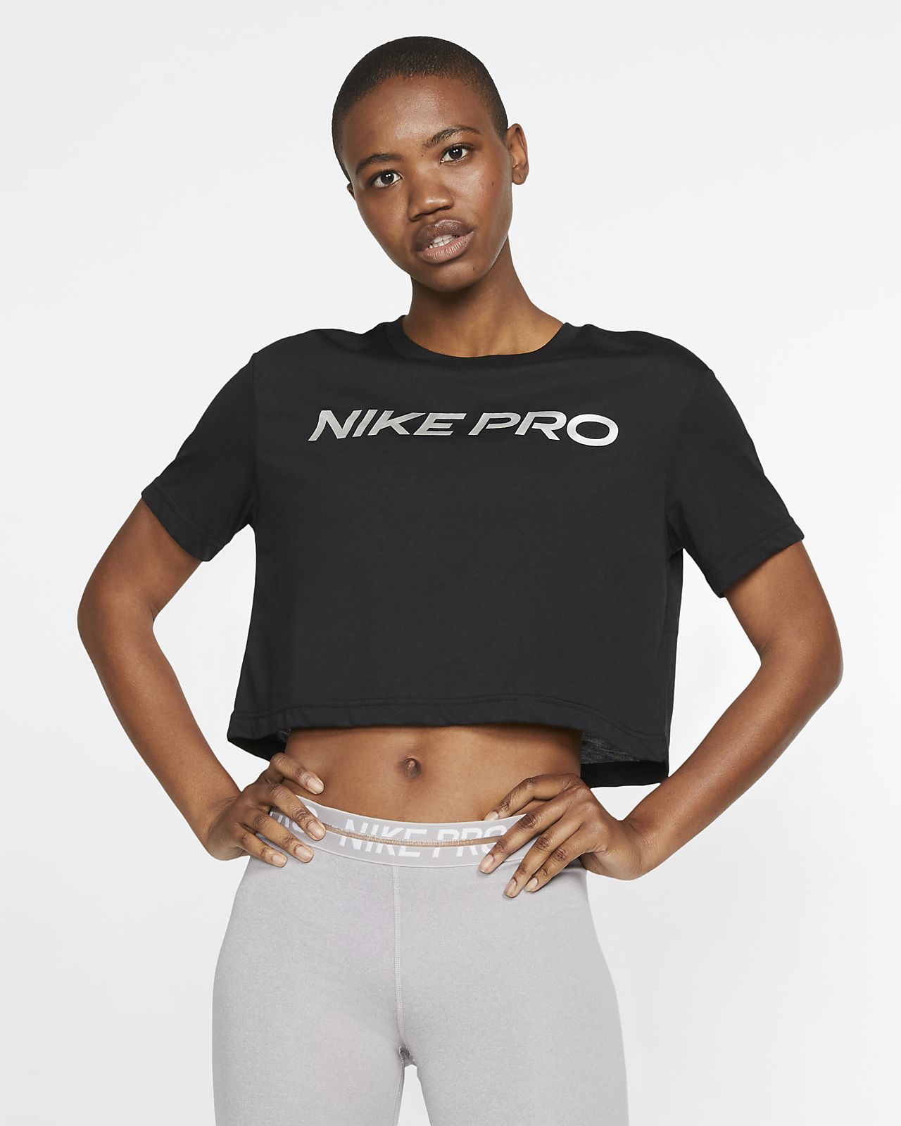 tee shirt nike crop top
