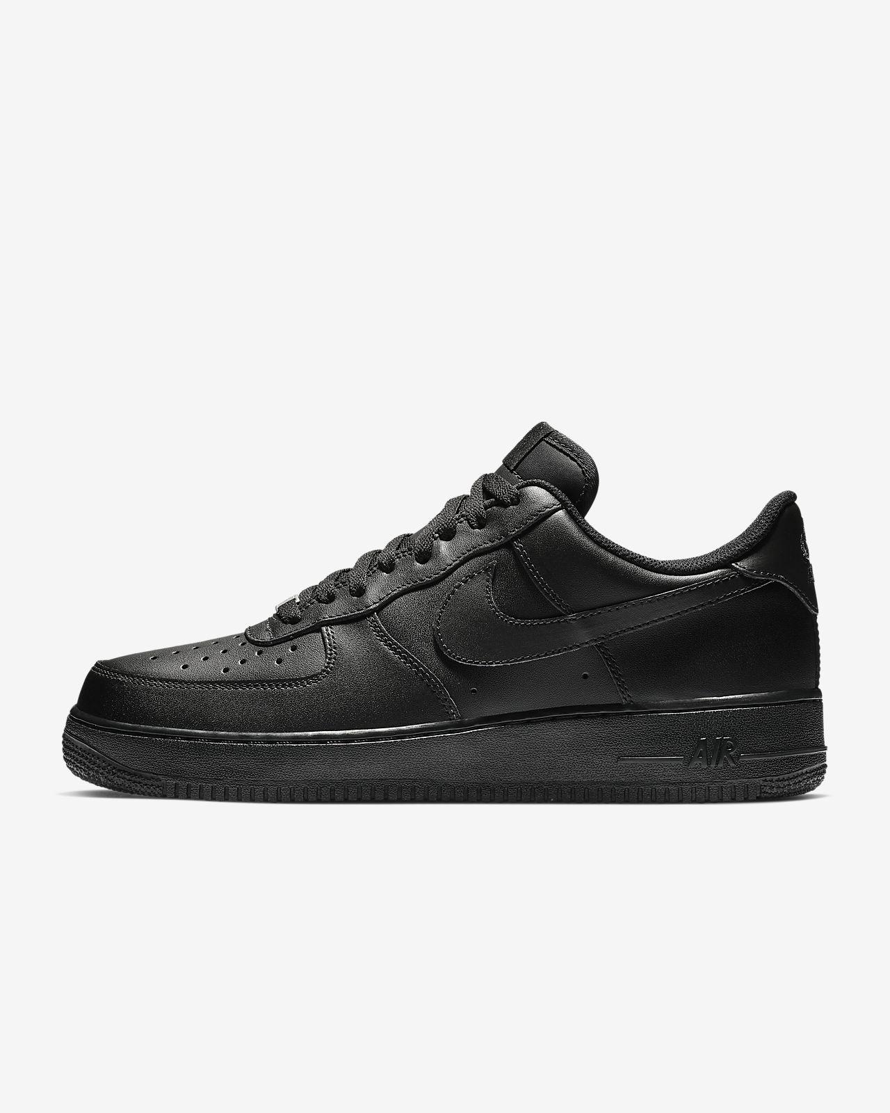 Nike Air Force 1 '07 Triple Black Herenschoen Nike Air Force 1 '07 Triple Black Herenschoen