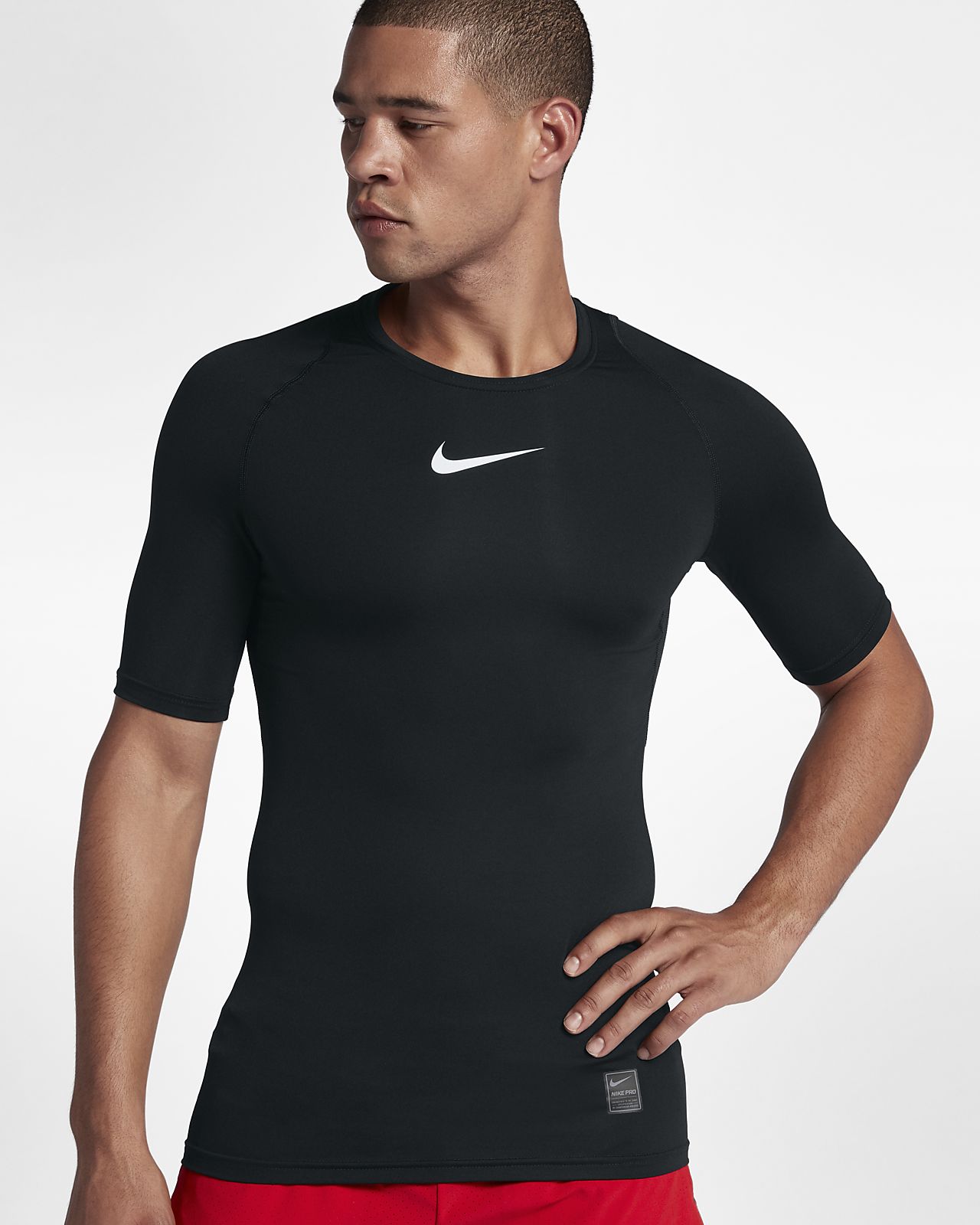 nike pro fitted short sleeve shirt
