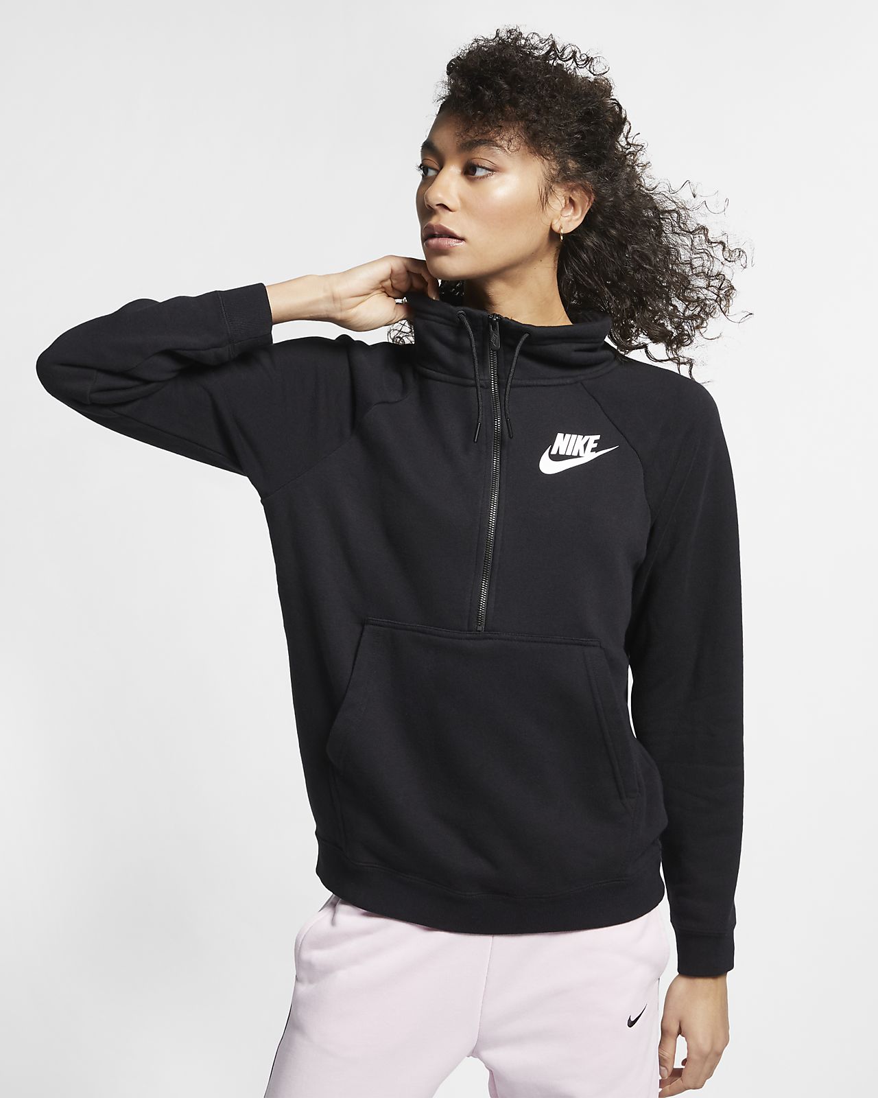 nike femme rally half zip nike femme rally half zip