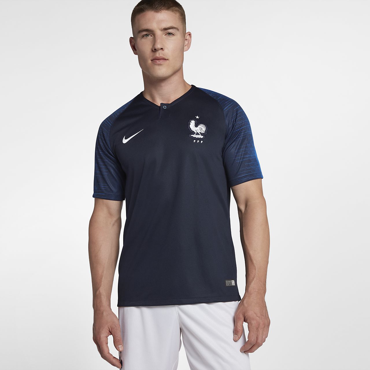 Maillot de football FFF 2018 Stadium Home pour Homme. Nike FR Sweat nike FFF Drill