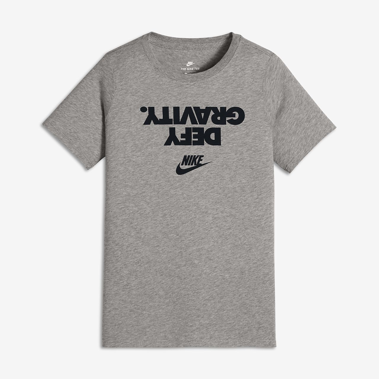 grey nike shirt