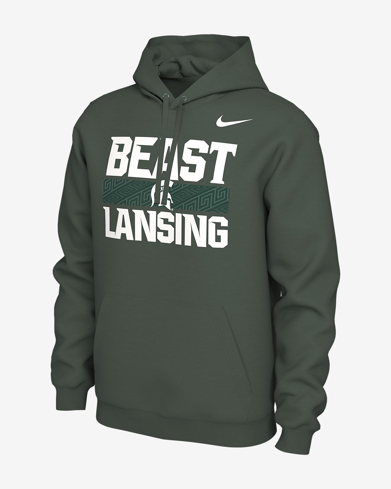 Nike College Local (Michigan State) Men's Hoodie. Nike.com