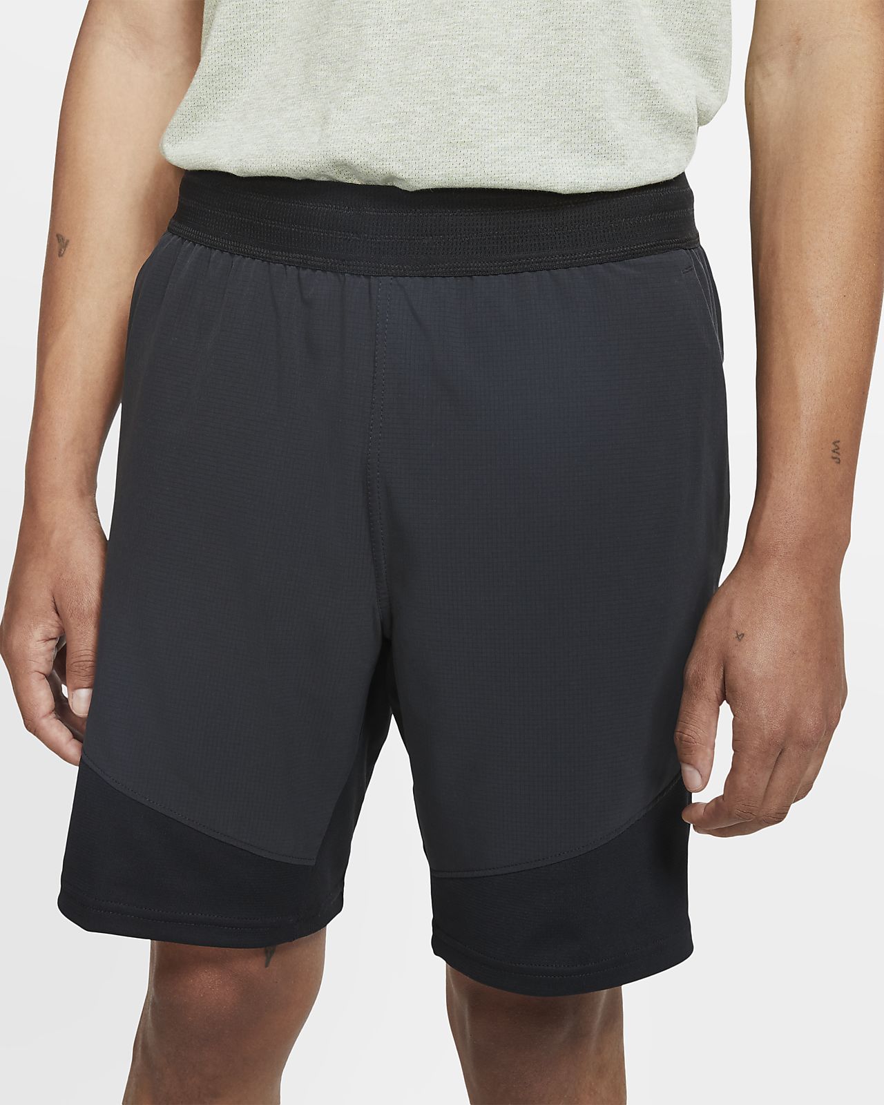 men's nike dri flex woven training shorts