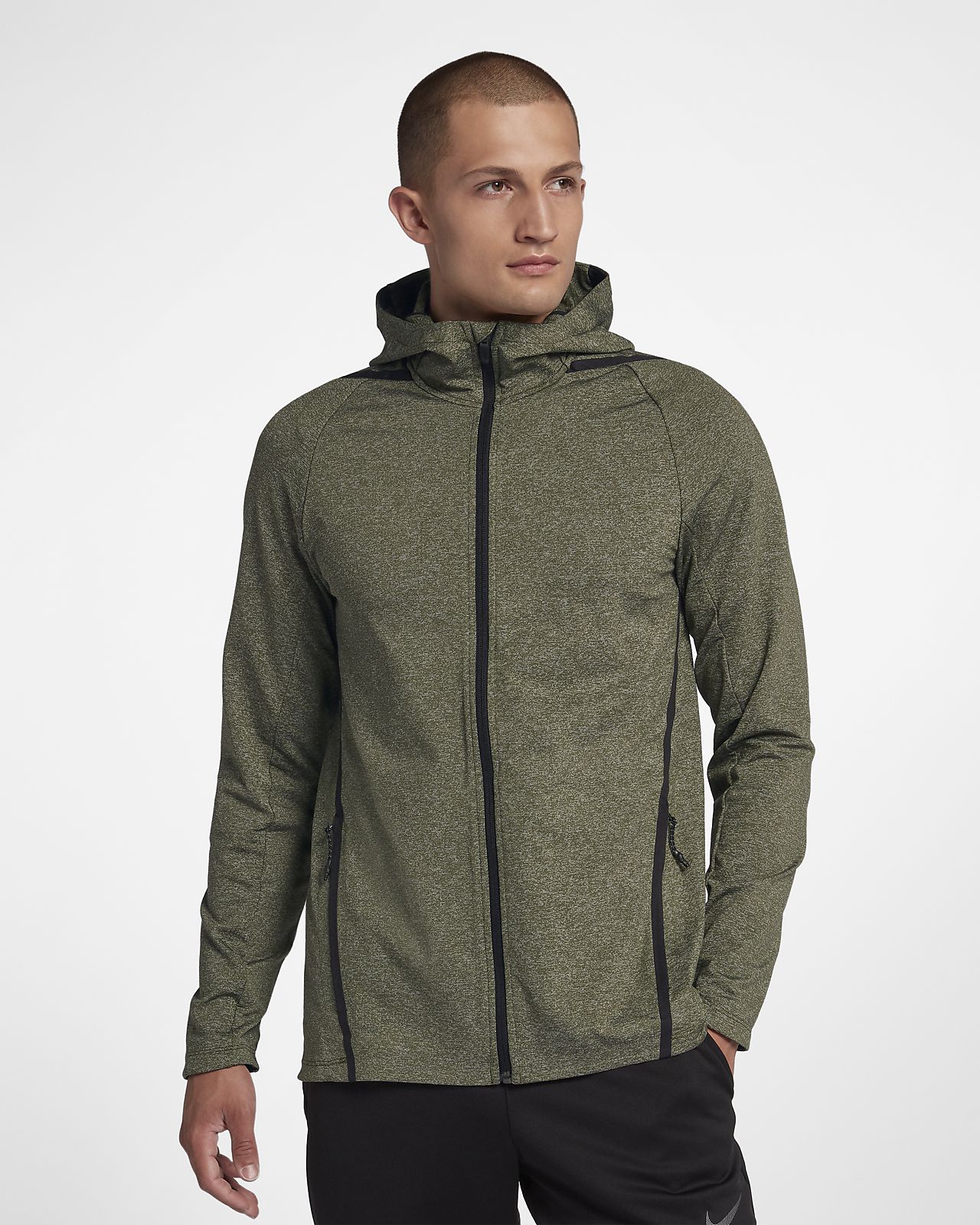 nike dry full zip hoodie