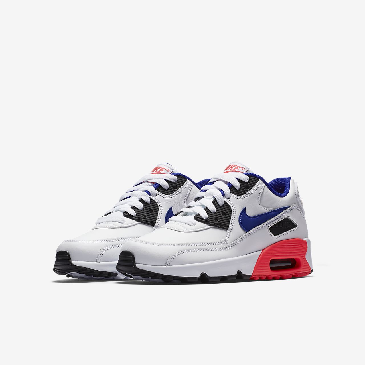 nike air max 90 leather older kids' shoe nike air max 90 leather older kids' shoe