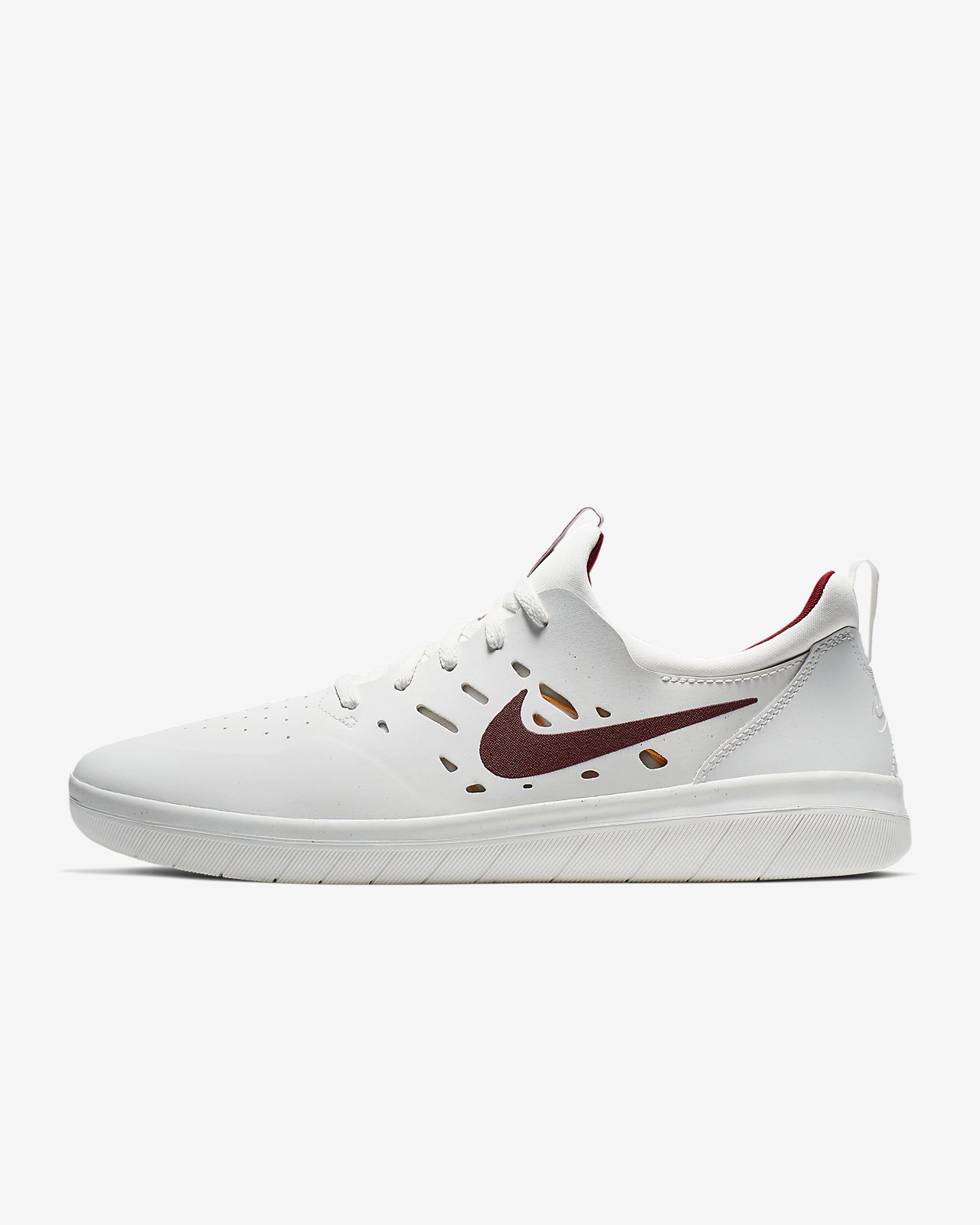 nike sb nyjah white red