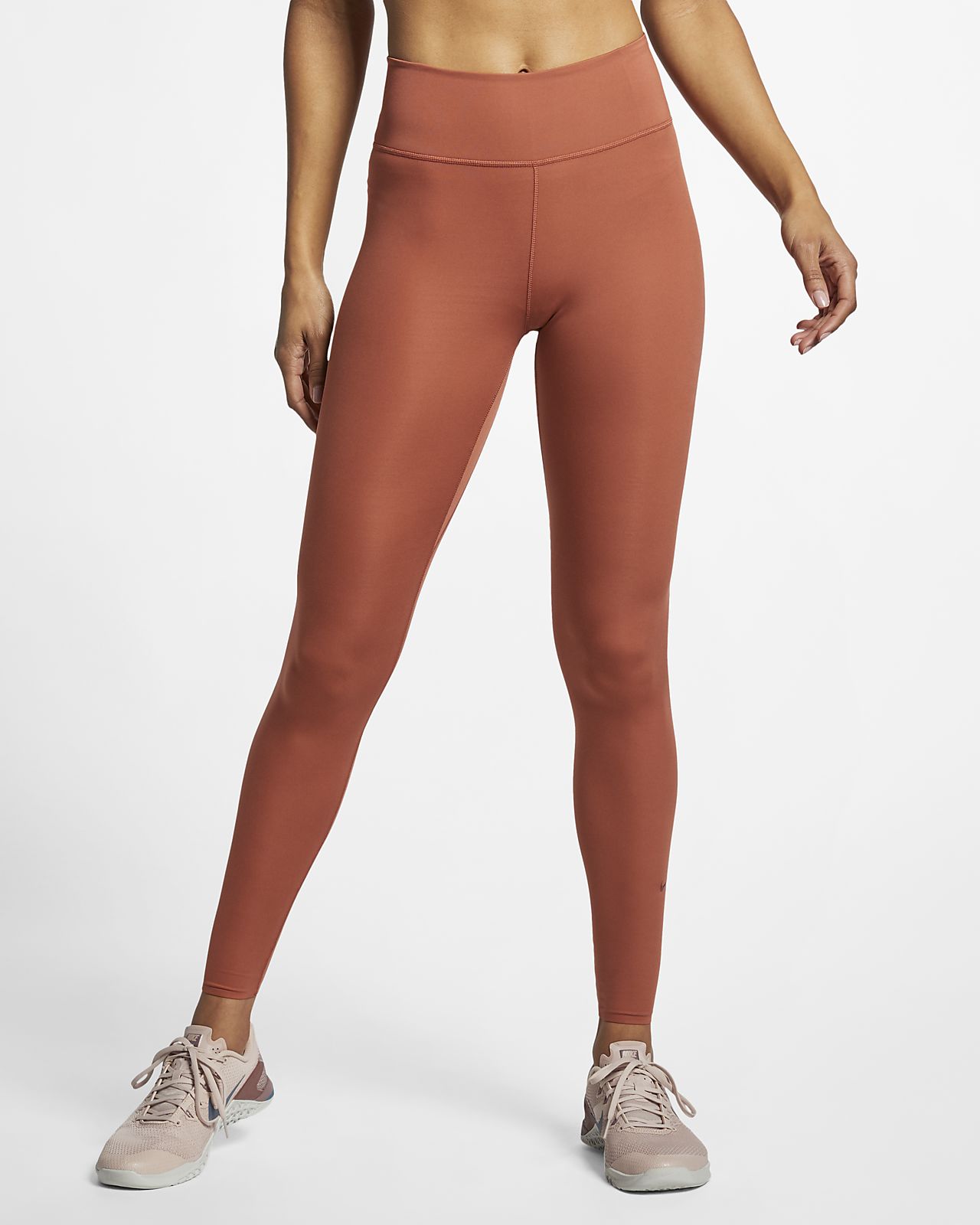 orange leggings nike