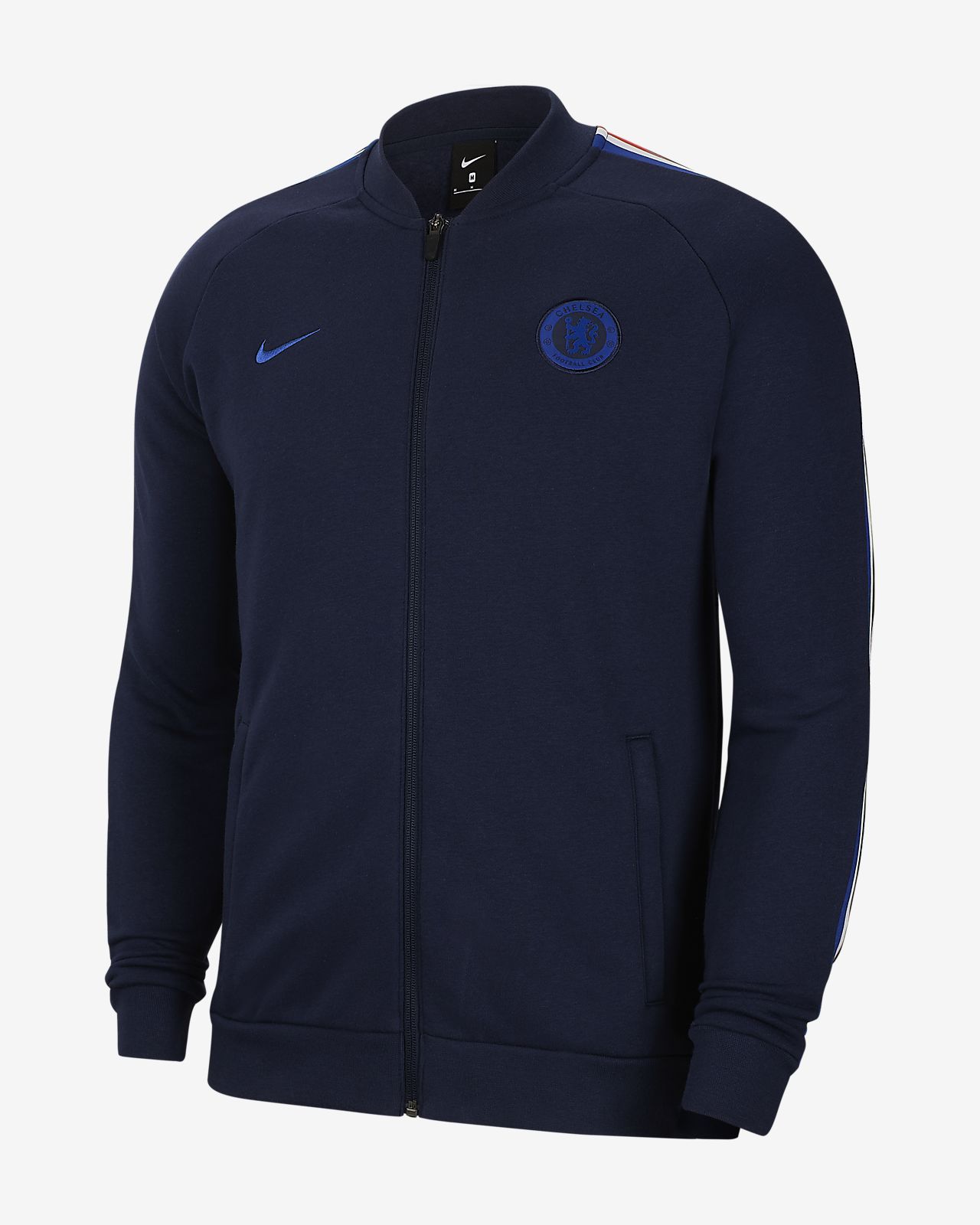 Chelsea FC Fleece Track Jacket für Herren Chelsea FC Fleece Track Jacket für Herren
