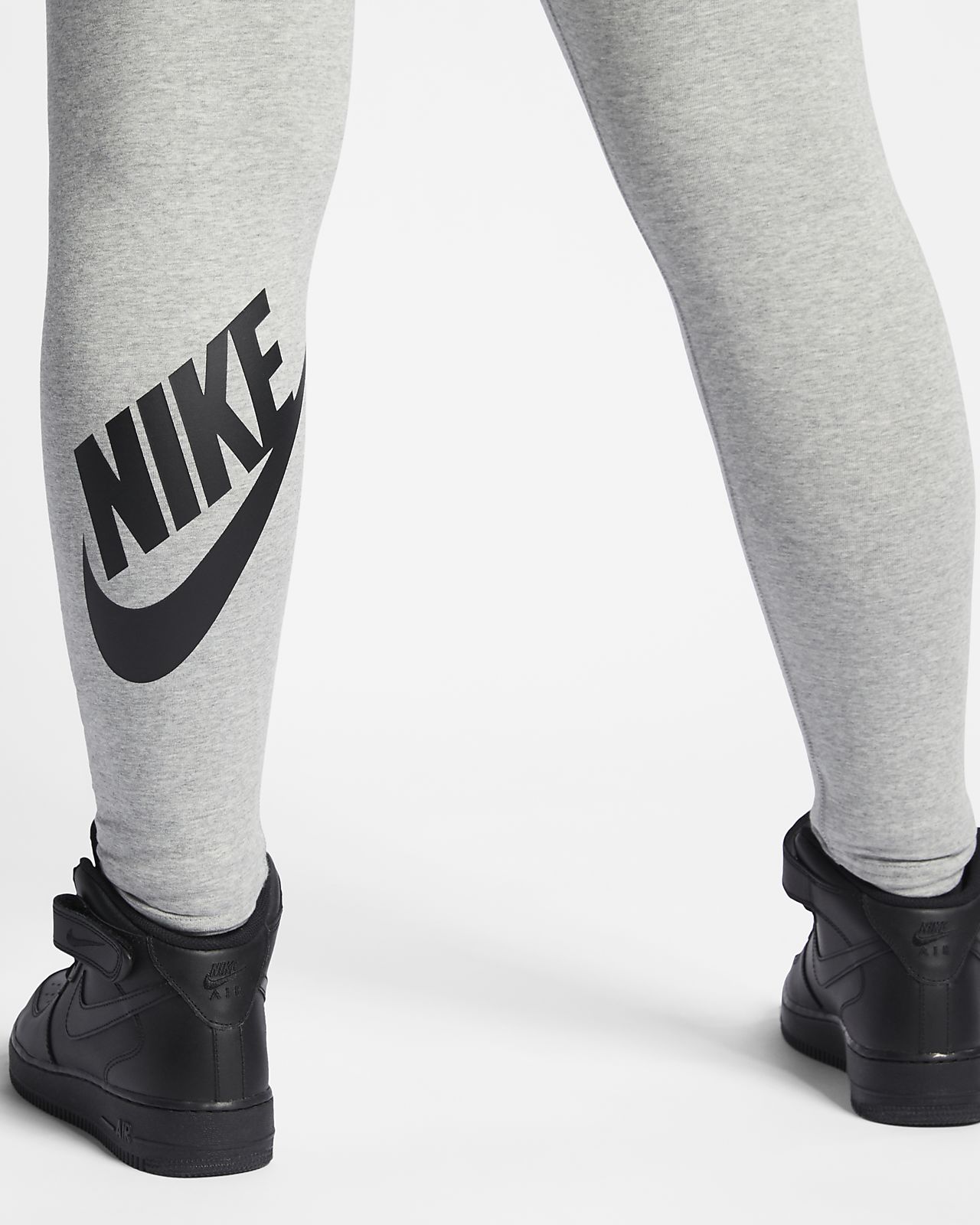 plus size nike sportswear metallic leggings