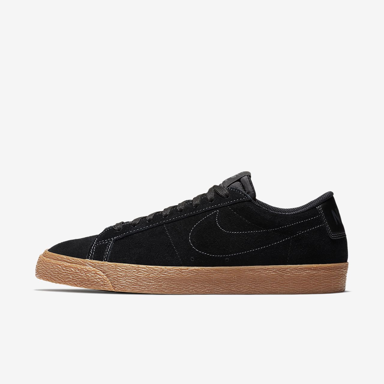 NIKE SB BLAZER LOW SZ 8 SKATE BLACK ANTHRACITE GUM BROWN 864347 002 NIKE SB BLAZER LOW SZ 8 SKATE BLACK ANTHRACITE GUM BROWN 864347 002