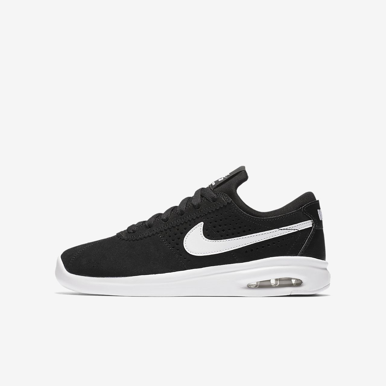 Nike SB Stefan Janoski Max Boys Skateboarding Shoes Black/White wF1549K Nike SB Stefan Janoski Max Boys Skateboarding Shoes Black/White wF1549K