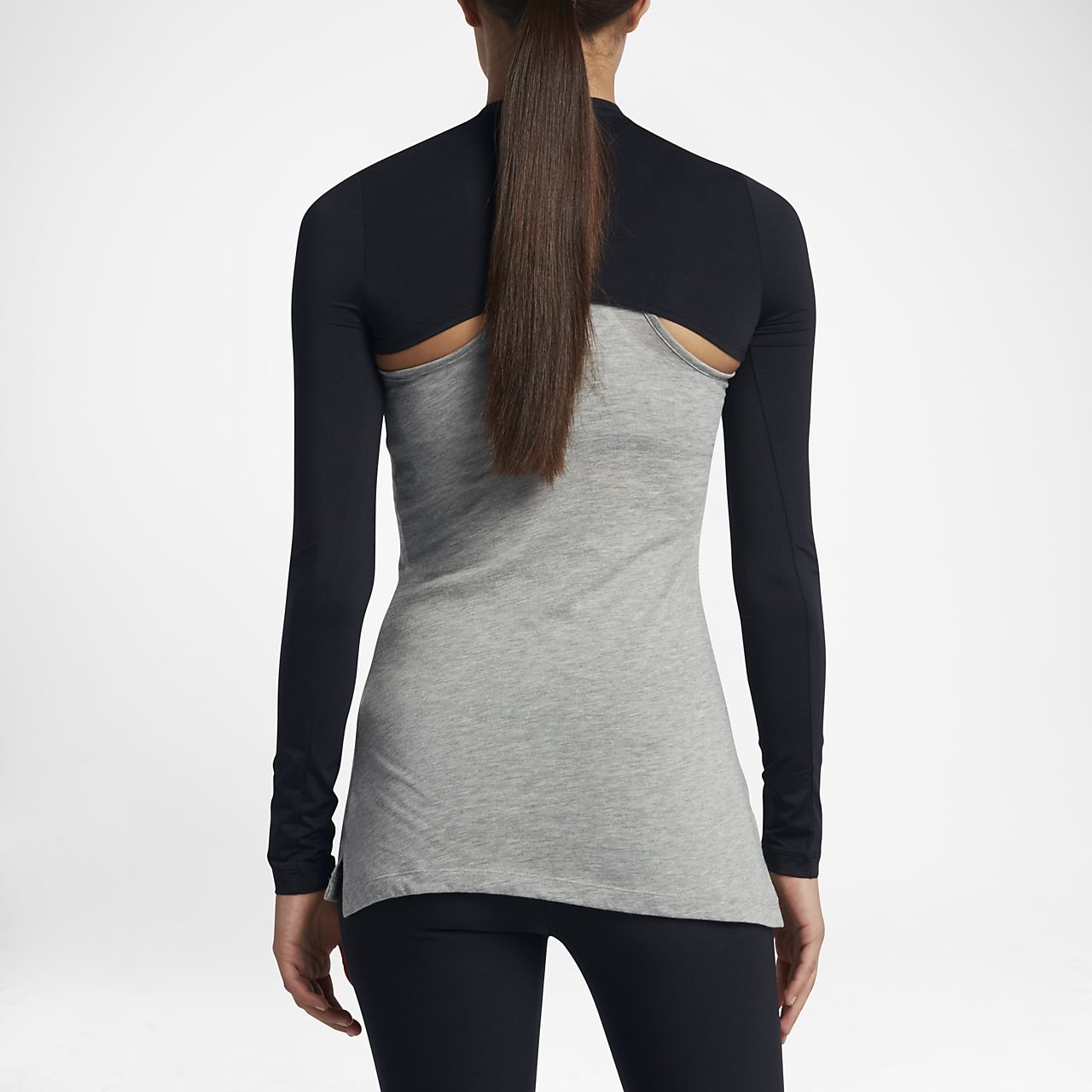 nike women's training shrug