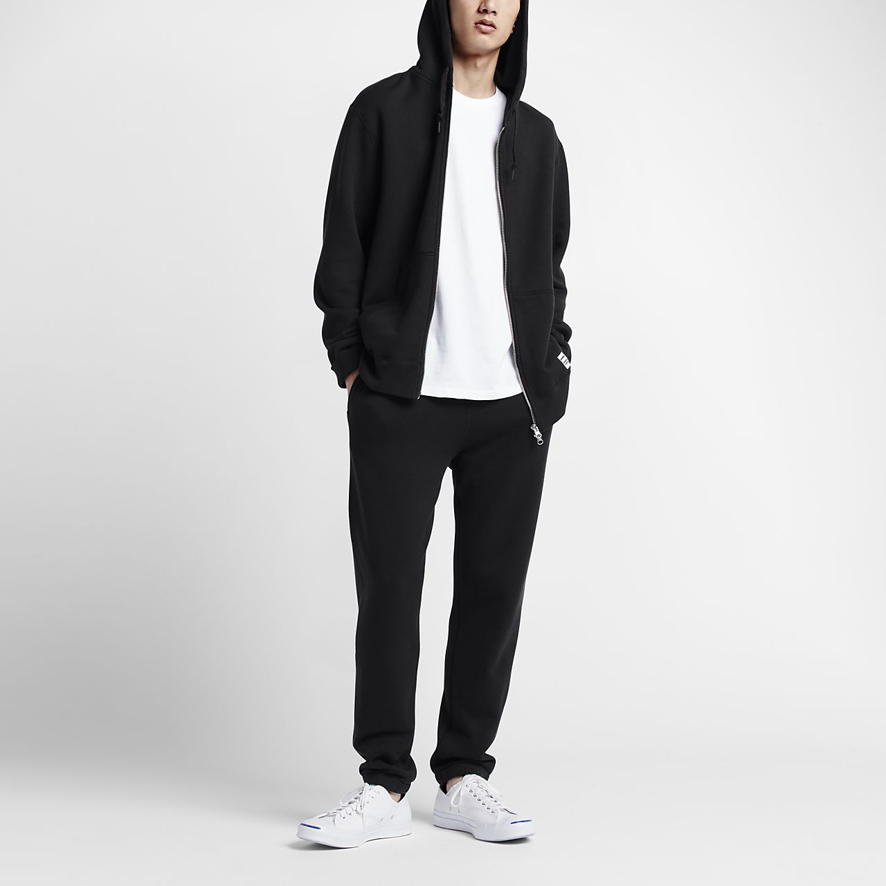 Converse Essentials Sportswear Full-Zip Men's Hoodie. Nike.com