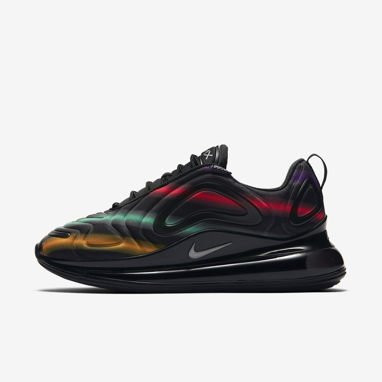 Nike Air Max 720 Women's Shoe. Nike Air Max 720 Be True 2019 Negro Multicolor Ru 7 11 Eur