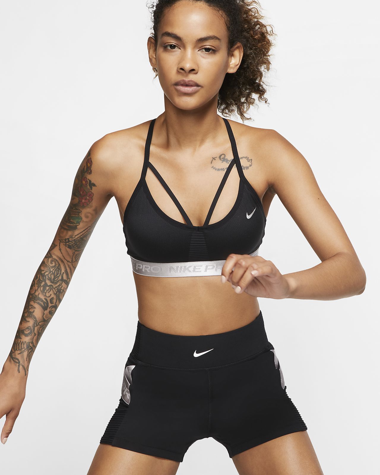 nike sports bh med indlæg nike sports bh med indlæg
