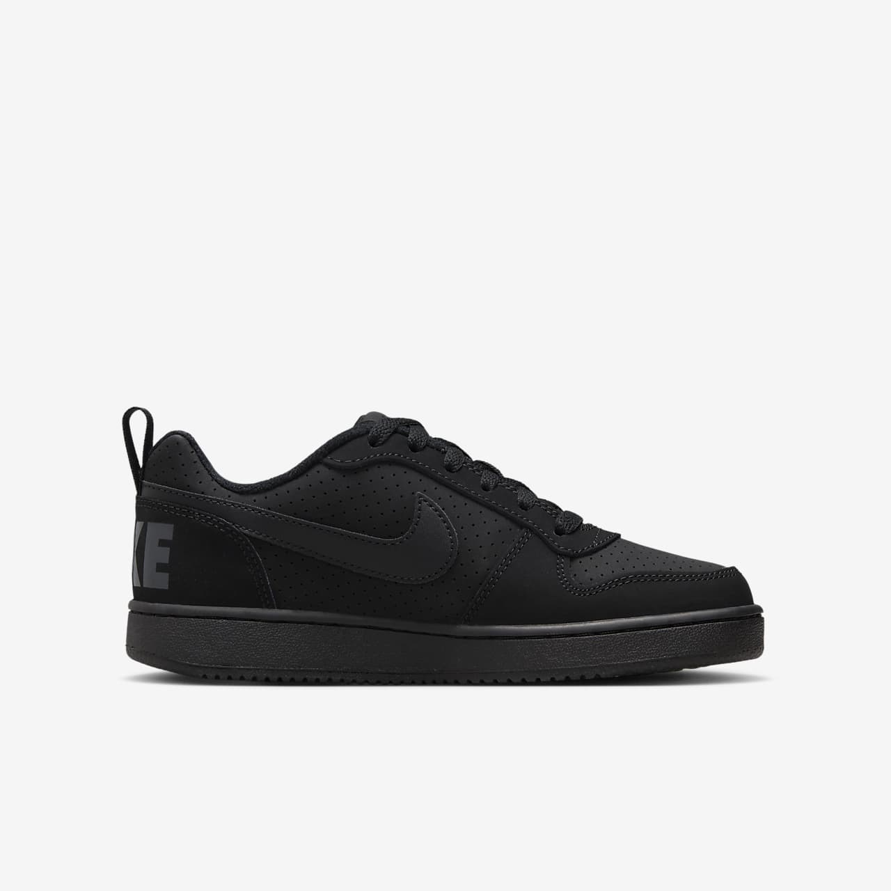 nike court borough low mujer negras