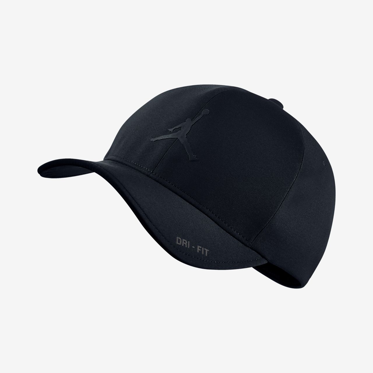 black jordan fitted hat