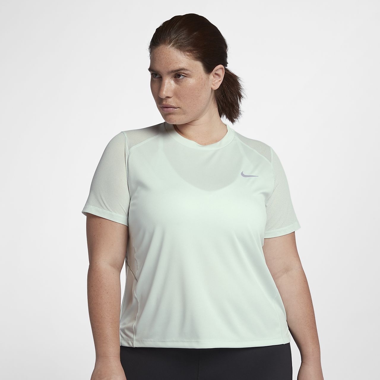 nike dry miler t shirt dame