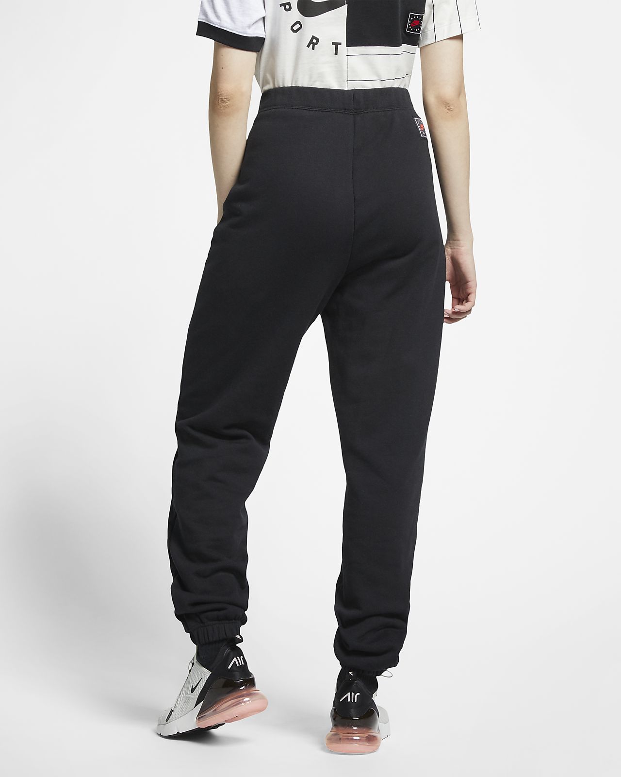 nike sportswear french terry trousers