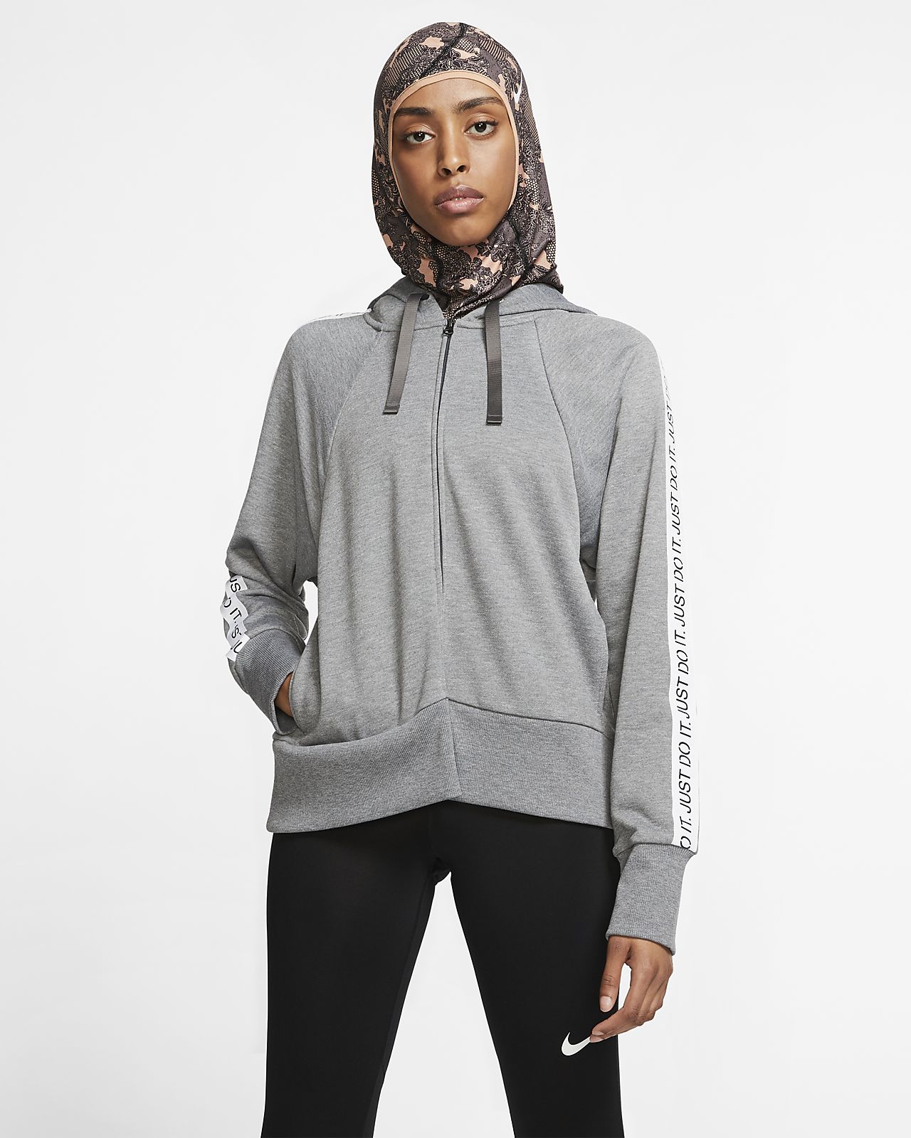 nike dry training hoodie womens