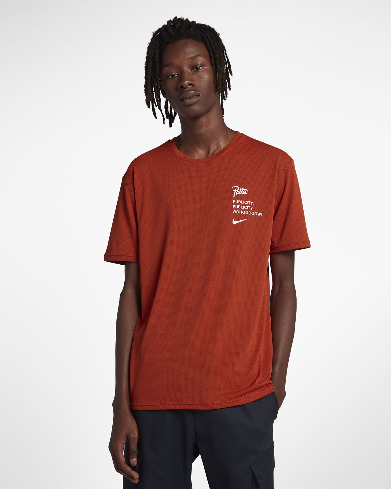 asics t shirt brun