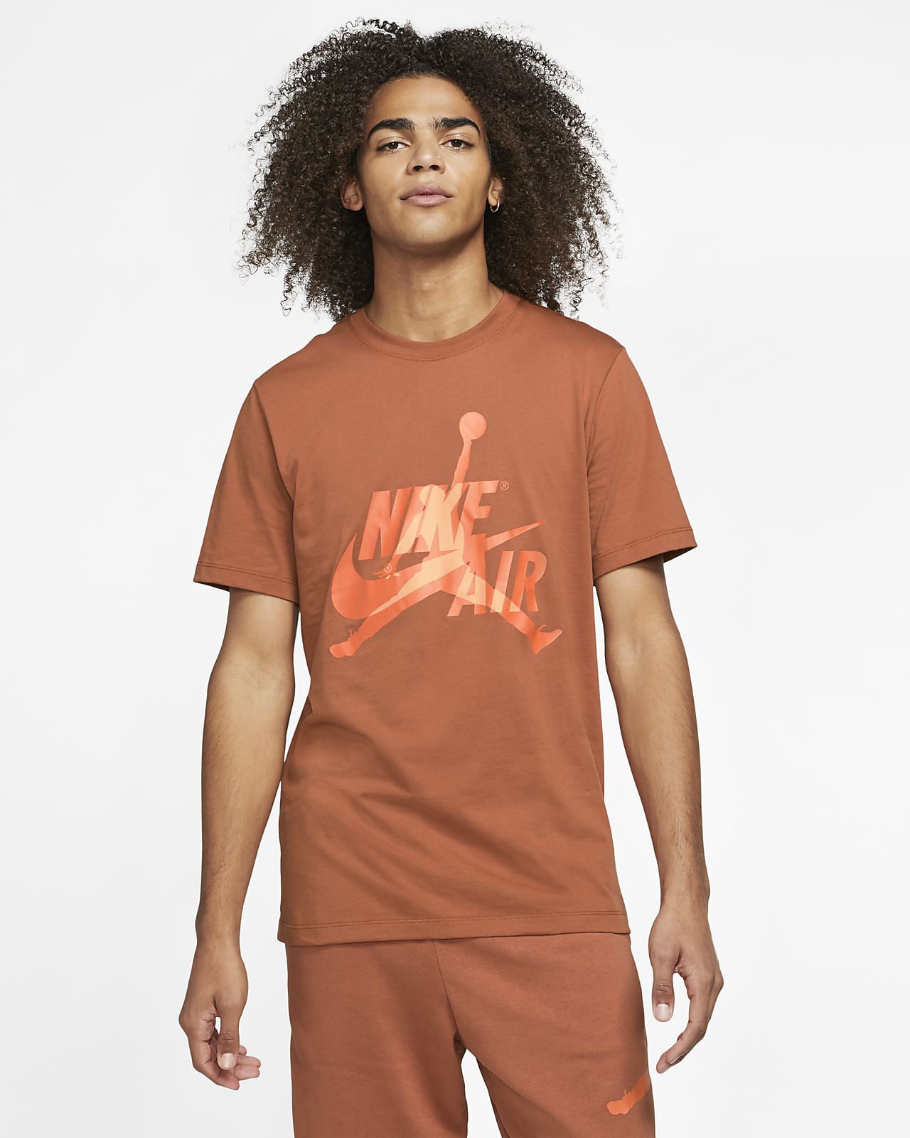 dark russet nike shirt