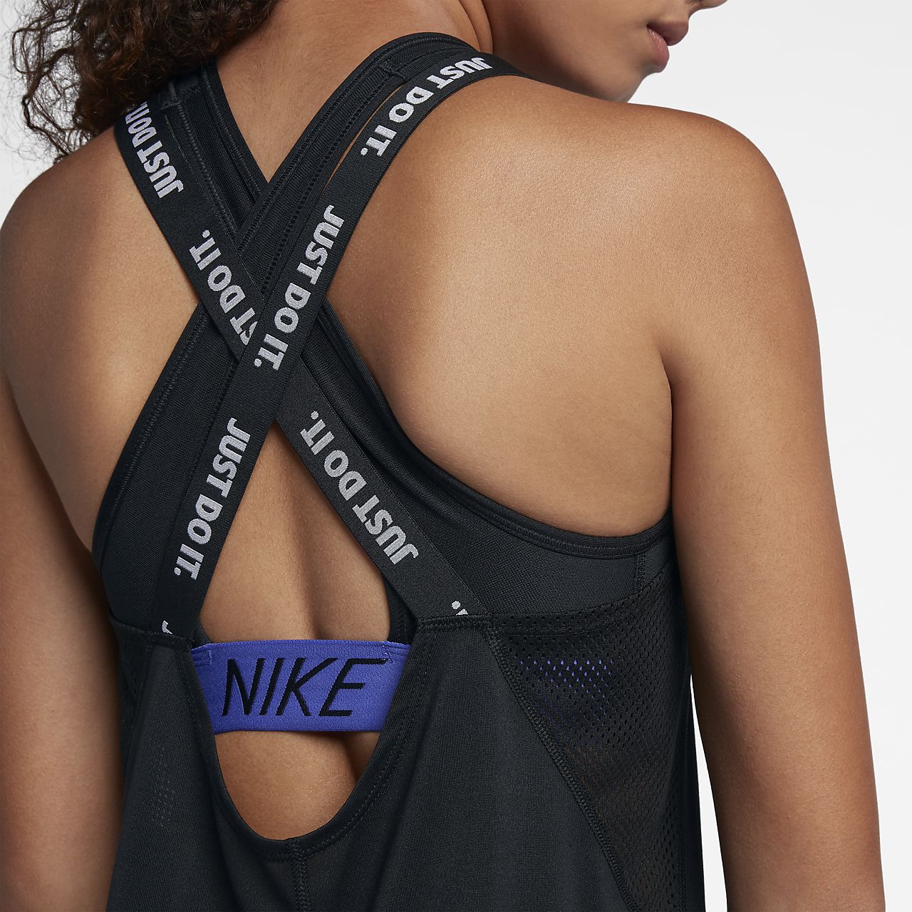 nike women's elastika dry training tank top