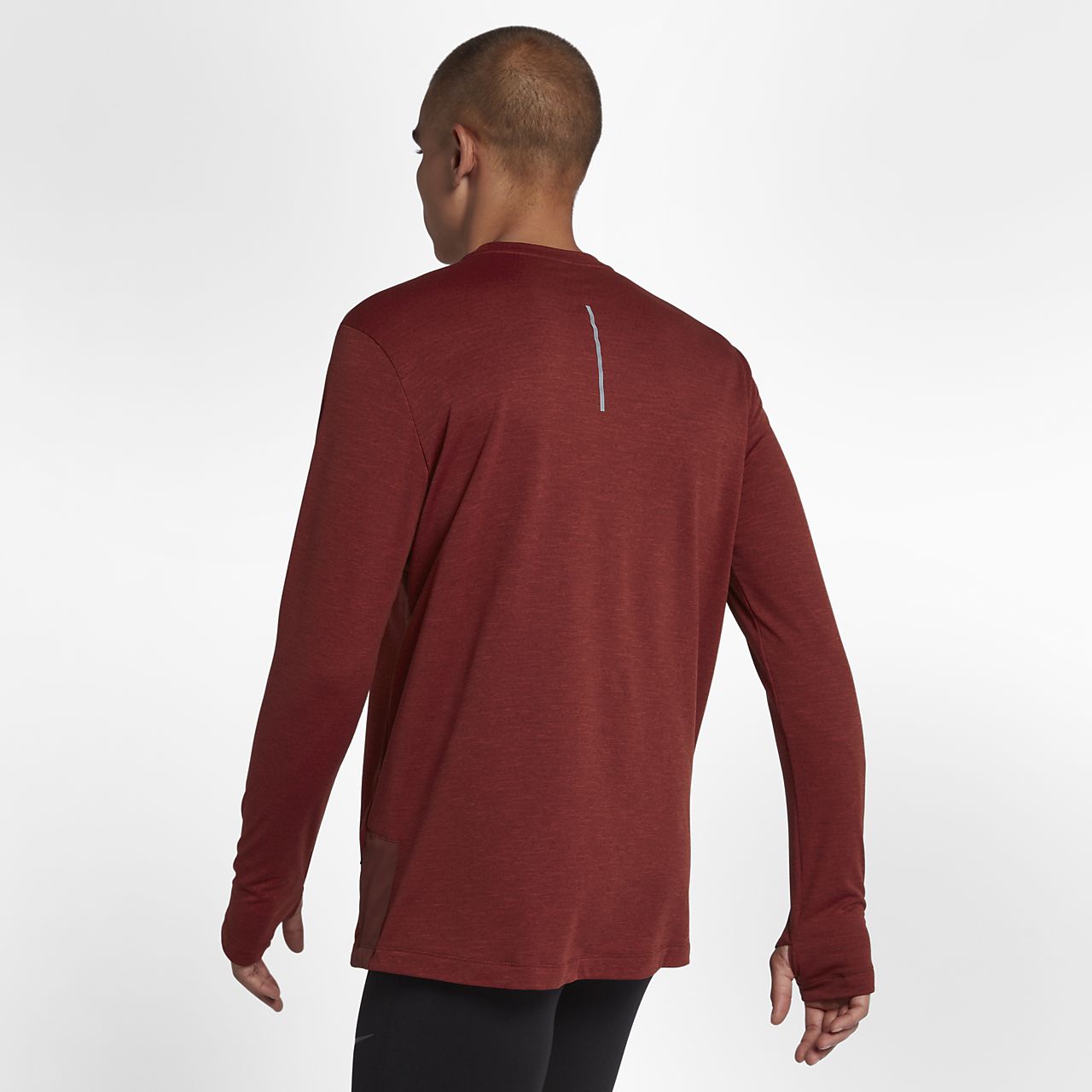 Nike Sphere 2.0 Langarm Laufoberteil für Herren Details zu Nike Running Longsleeve Crew Jacket Herren Laufoberteil black Gr M SCHWARZ NEU
