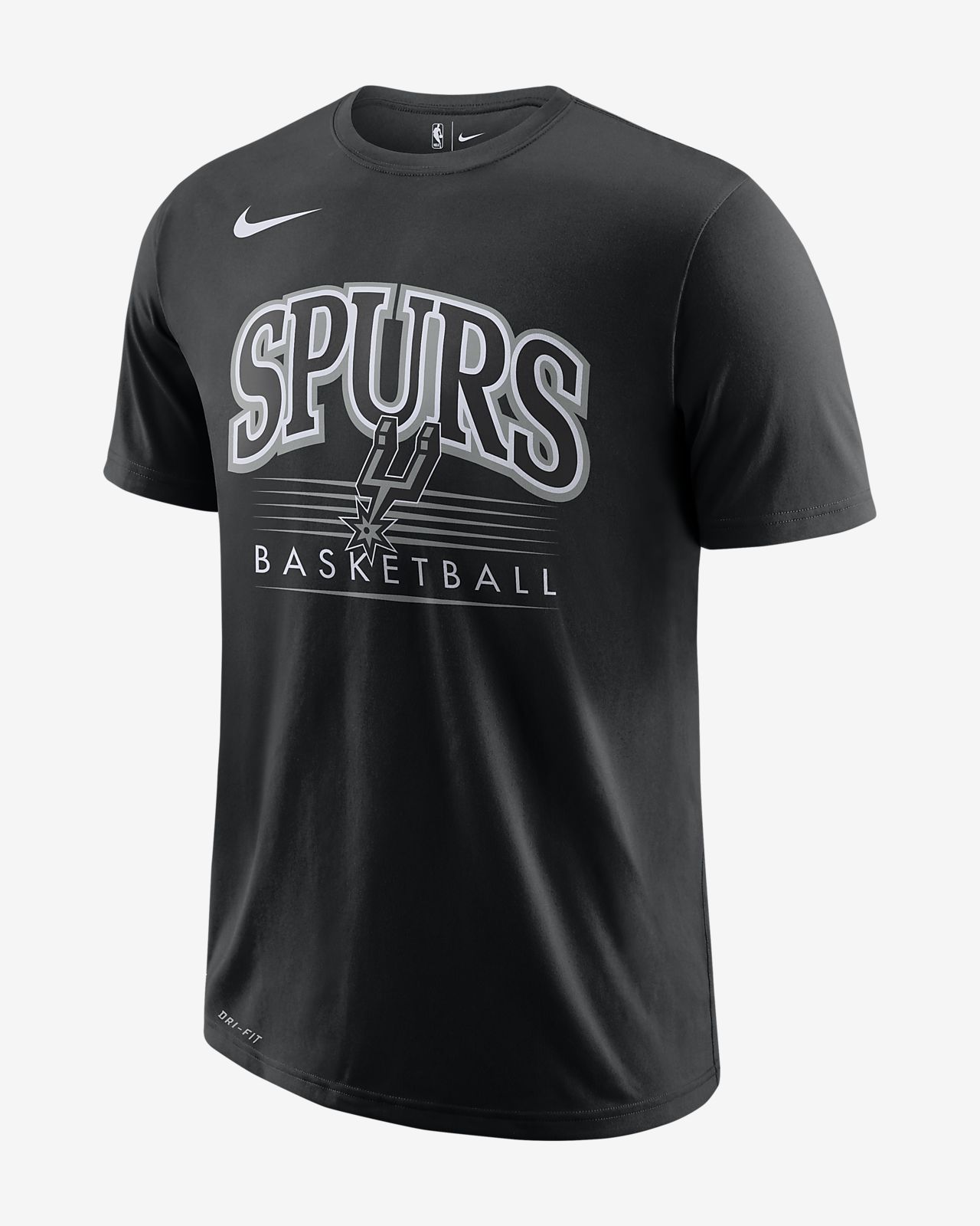 San Nike Nba Fit Antonio T Shirt Dri DonnaIt Spurs JclTFK1
