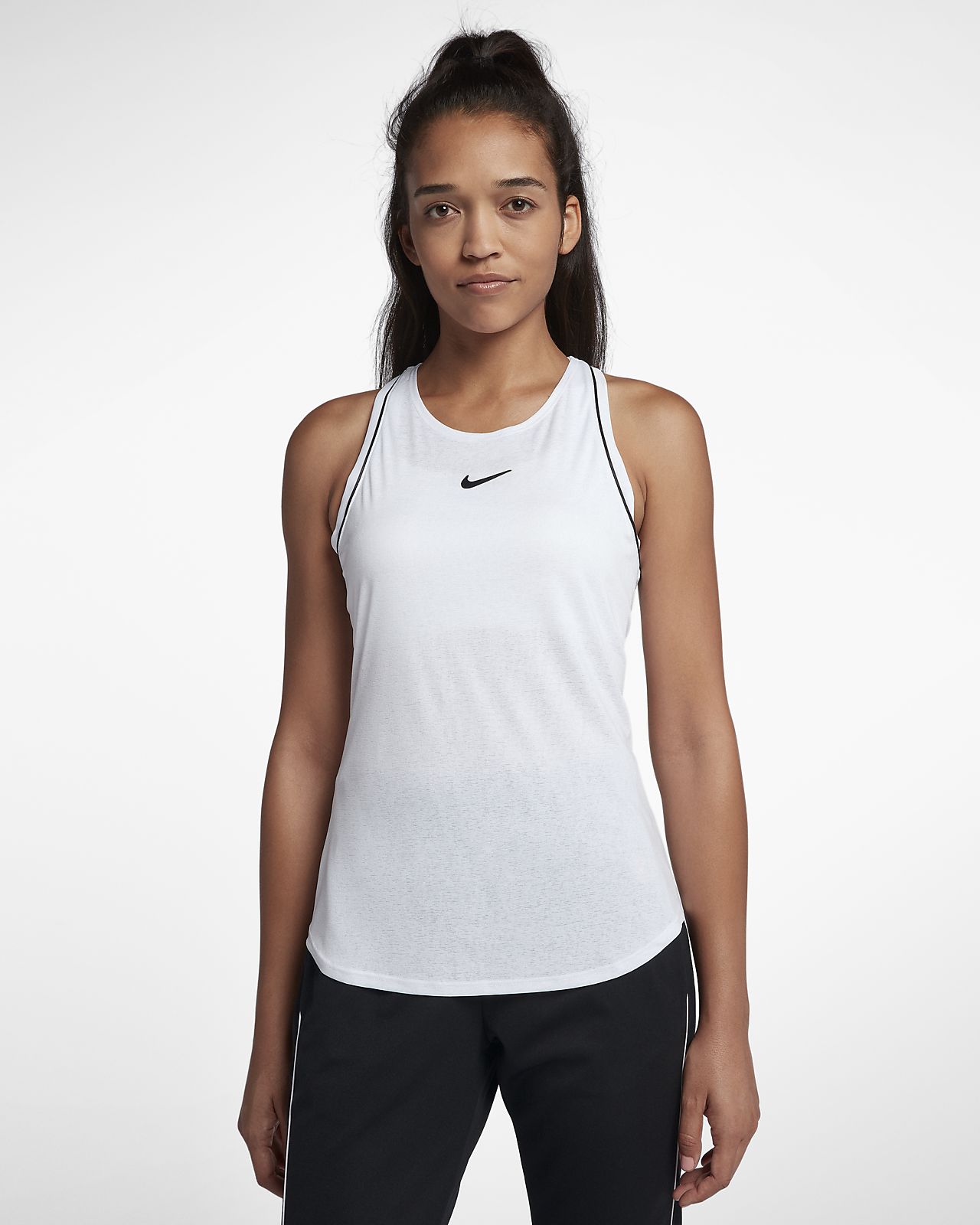 NikeCourt Dri FIT Maria Tennis Tanktop für Damen. BE NikeCourt Dri FIT Maria Tennis Tanktop für Damen. BE