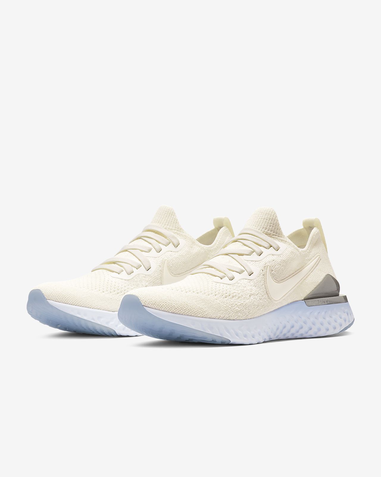 nike epic react femme argent