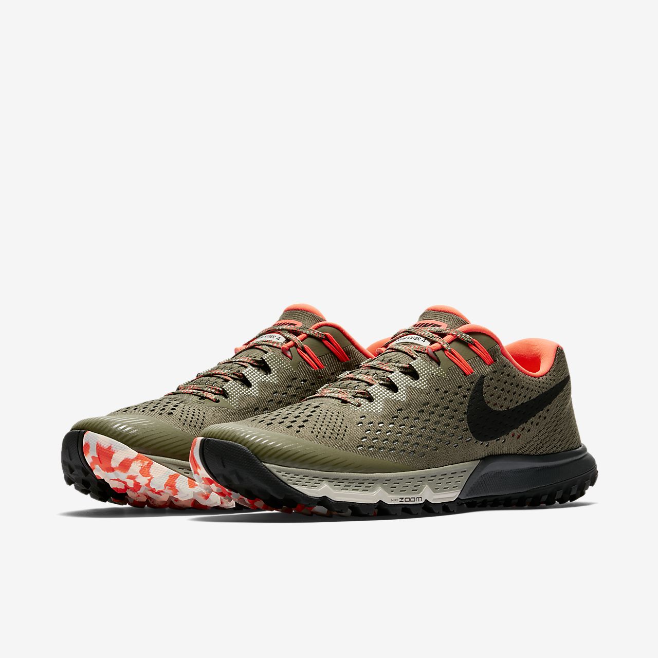 Men's Nike Air Zoom Terra Kiger 3 Size 10 Total Crimson / Black Training Shoes Men's Nike Air Zoom Terra Kiger 3 Size 10 Total Crimson / Black Training Shoes