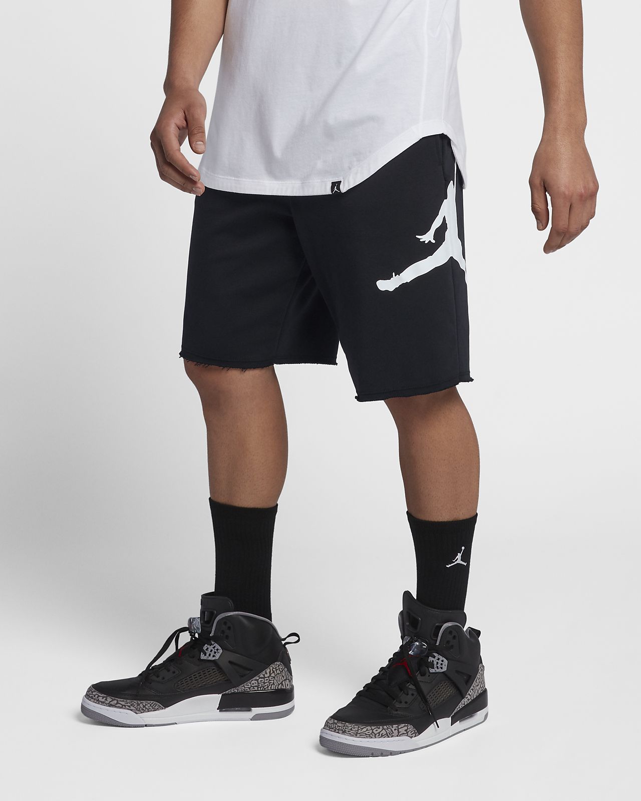 Jordan Jumpman Logo Men's Fleece Shorts. Nike CH