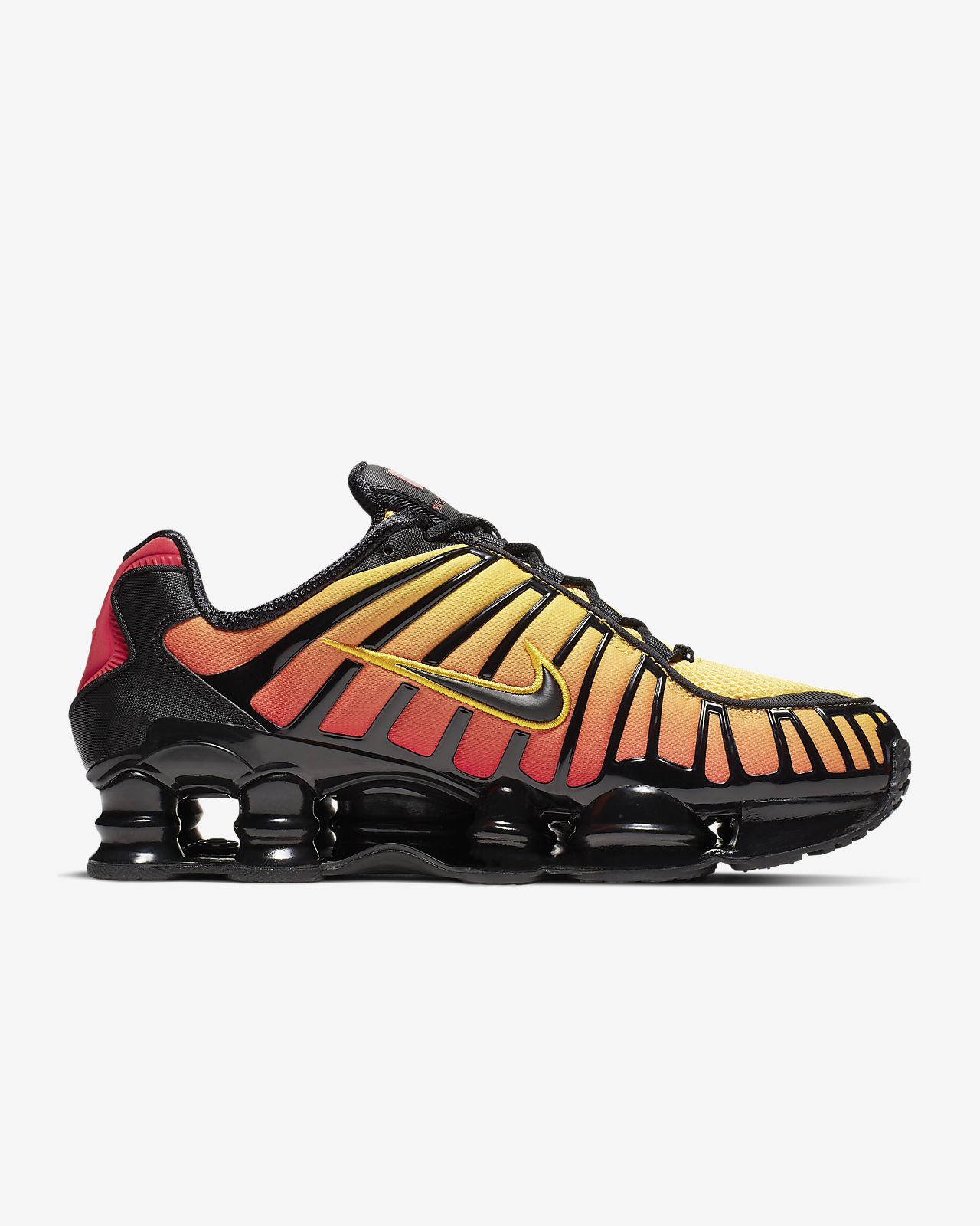 Nike Air Shox Heren Zwart