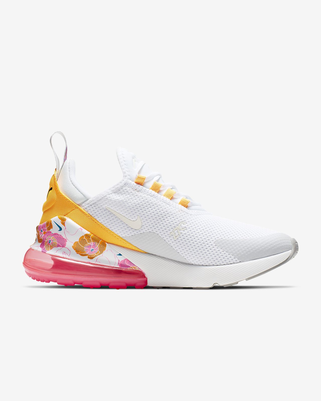 air max 270 blanche et noire florale femme air max 270 blanche et noire florale femme