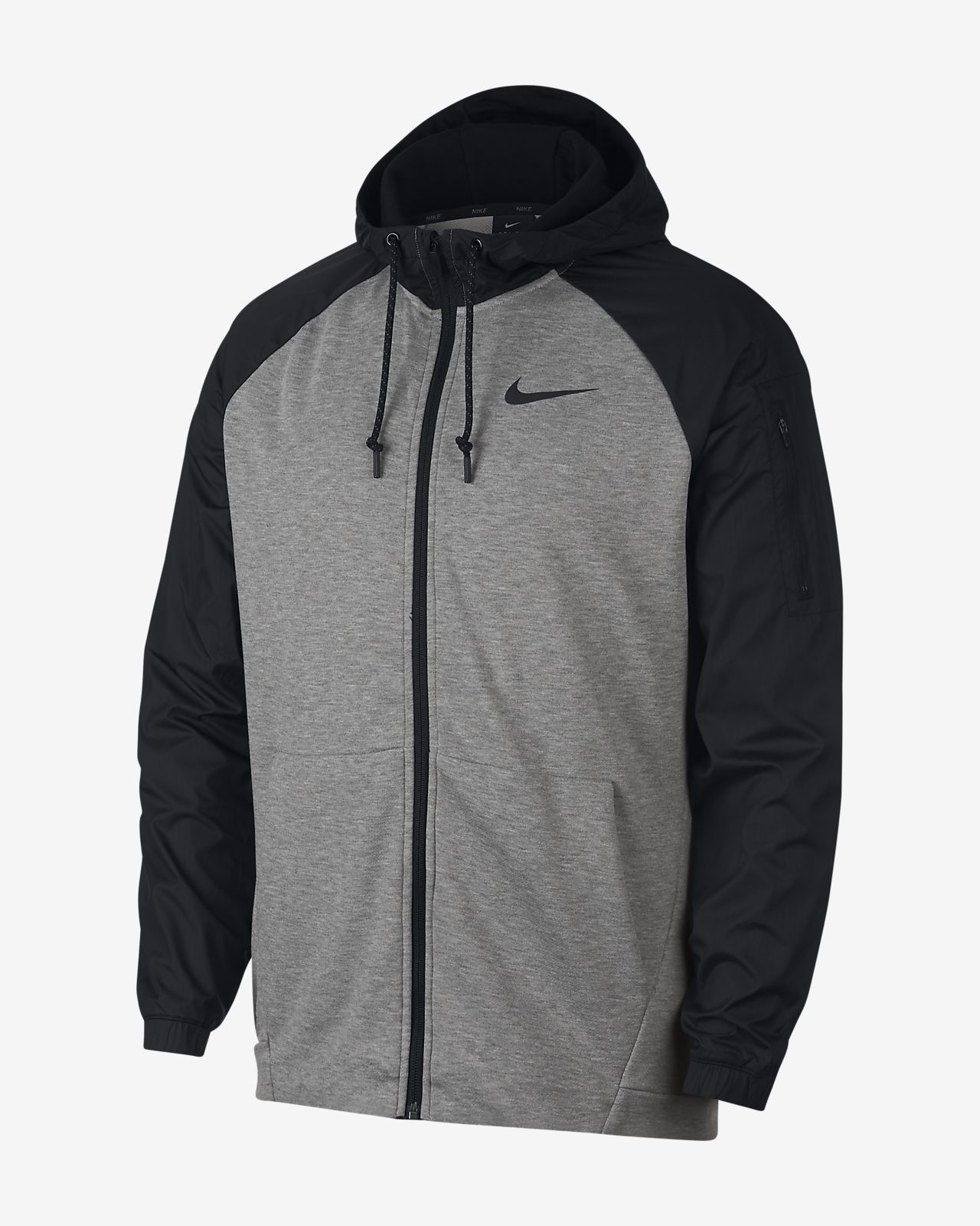 nike dri fit zip up jacket