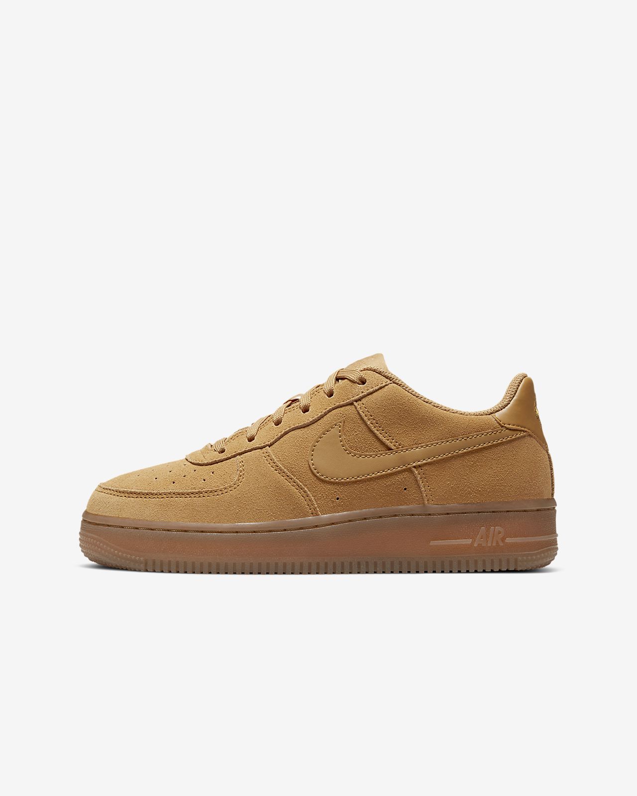 beige suede nike air force 1