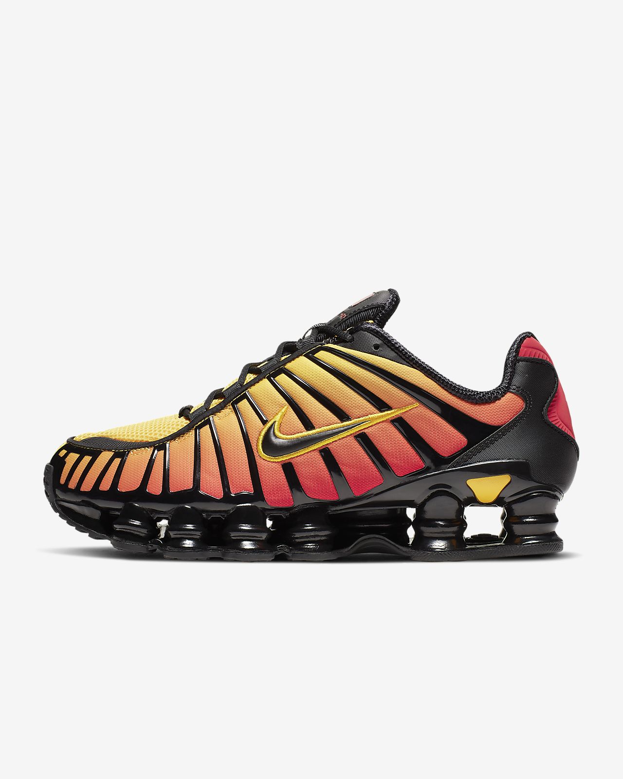 Nike Air Shox Heren Zwart