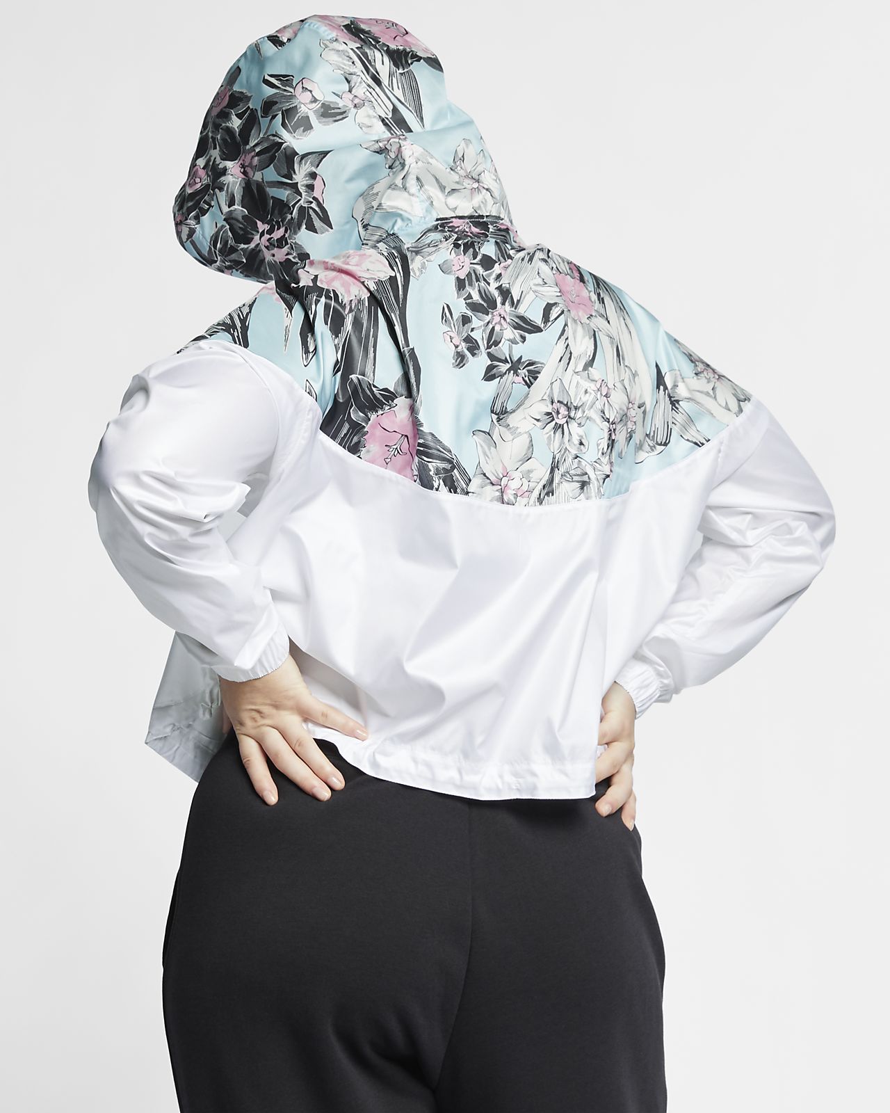 nike sportswear windrunner cropped jacket